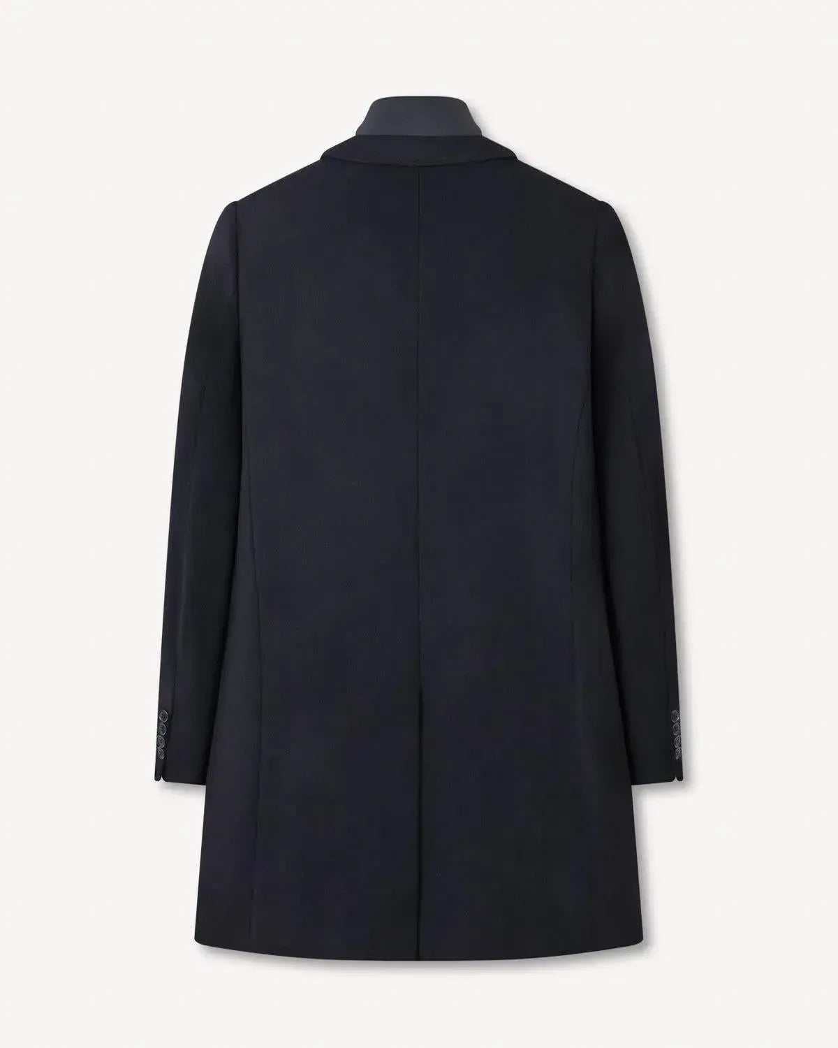 Richard James Wool Cashmere Overcoat & Lining - Navy-MALFORD OF LONDON SAVILE ROW MENSWEAR OUTLET