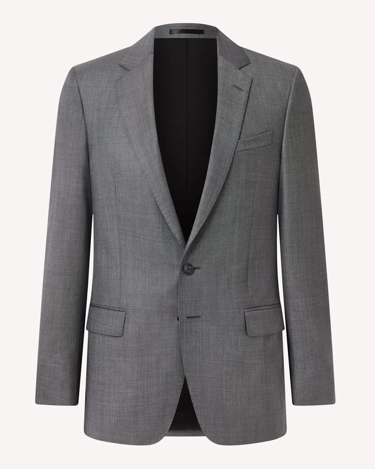 Richard James Wool Sharkskin Suit Grey-MALFORD OF LONDON SAVILE ROW MENSWEAR OUTLET