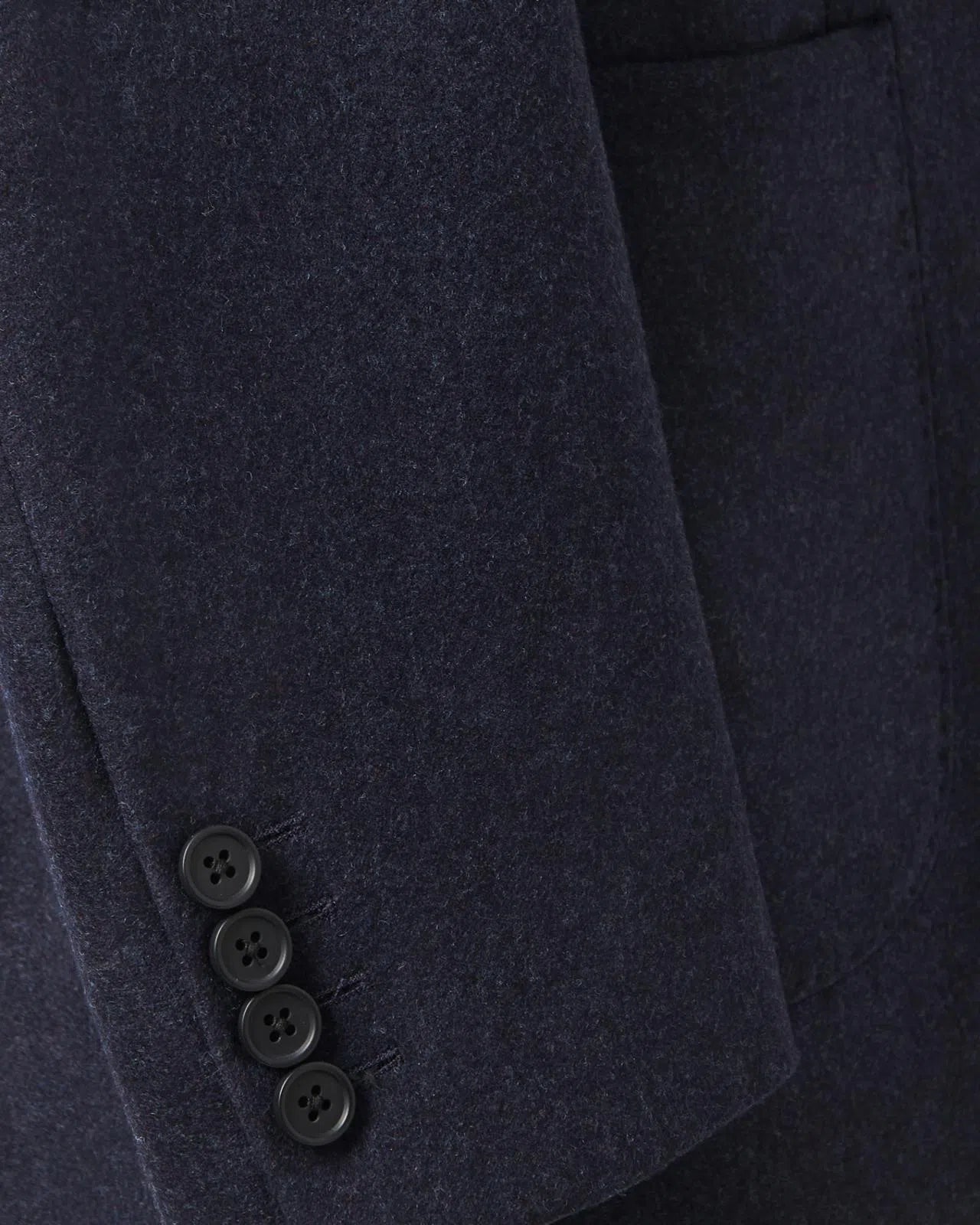 SB1 Flannel Jacket Navy Blue-MALFORD OF LONDON SAVILE ROW MENSWEAR OUTLET