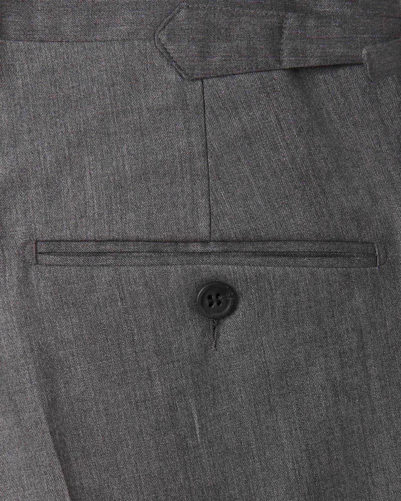 SB1 Wool Suit Light Grey-MALFORD OF LONDON SAVILE ROW MENSWEAR OUTLET