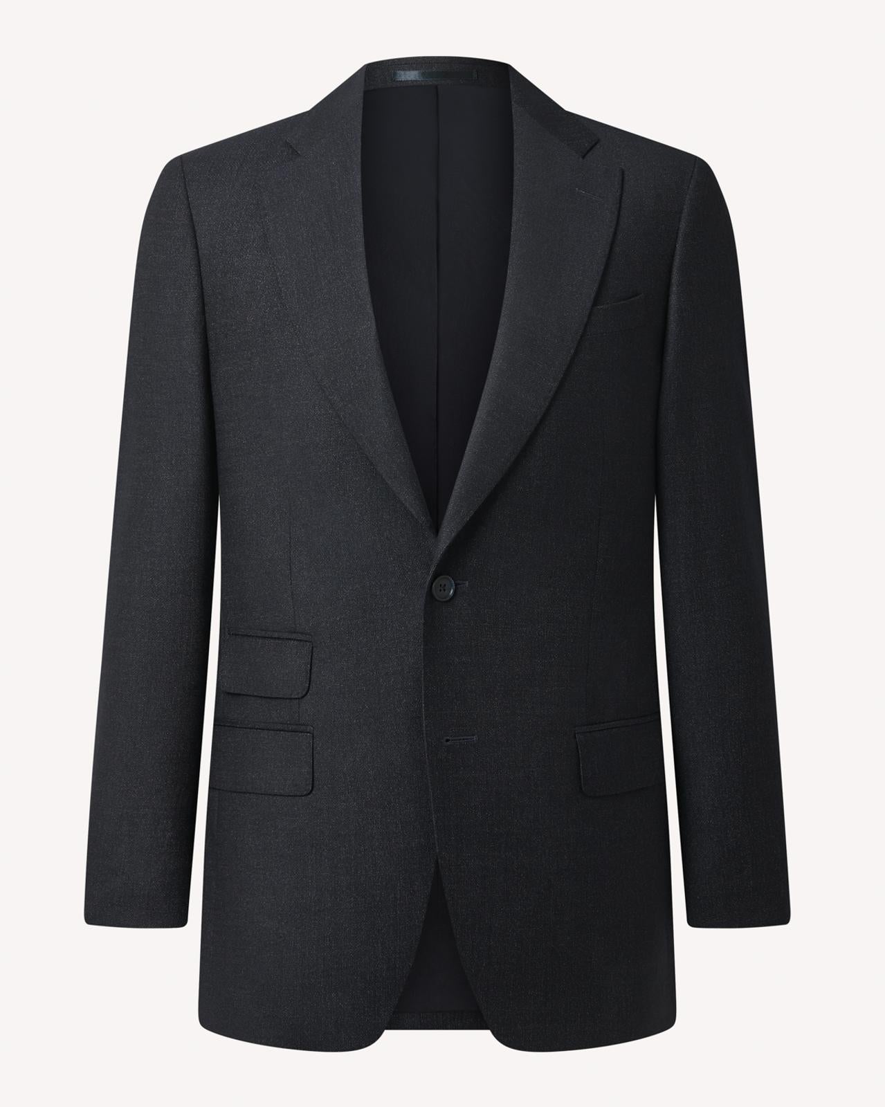 SB2 Single Breasted Textured Suit Navy-MALFORD OF LONDON SAVILE ROW MENSWEAR OUTLET