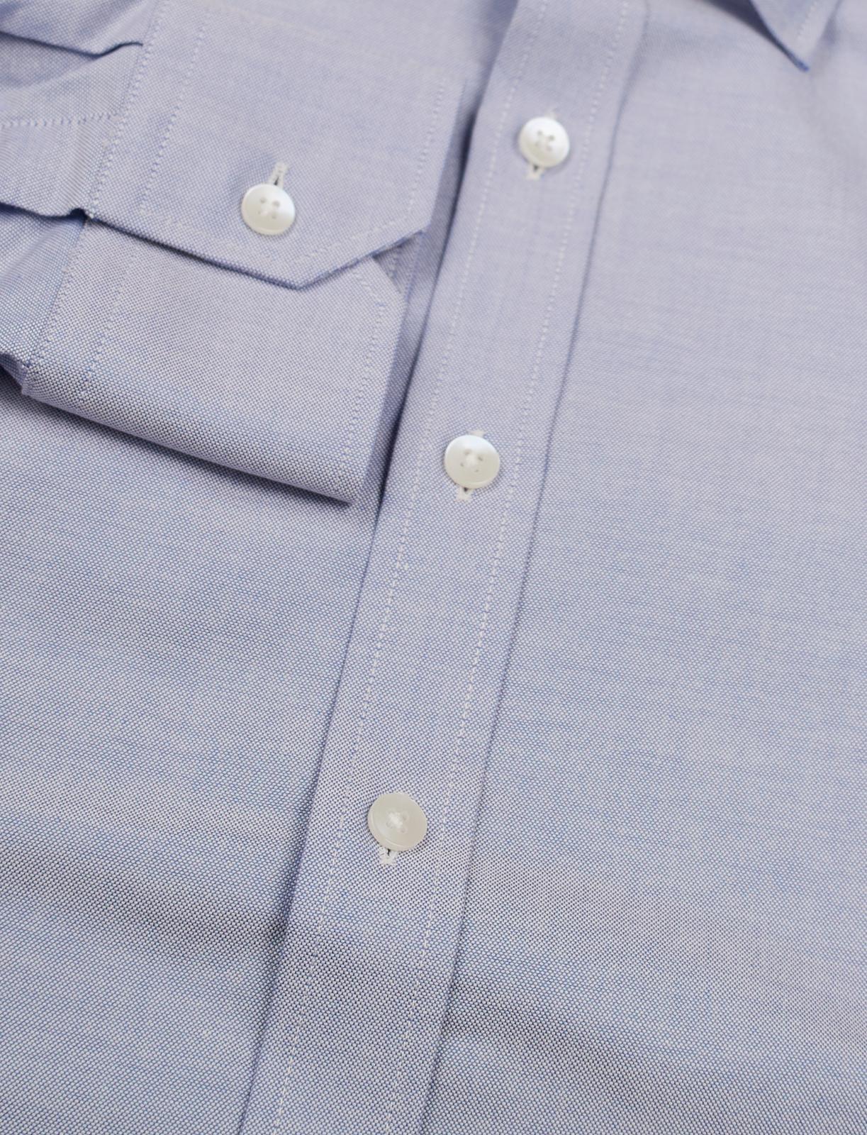 Simon Carter Tailored Fit Shirt Sky-MALFORD OF LONDON SAVILE ROW MENSWEAR OUTLET