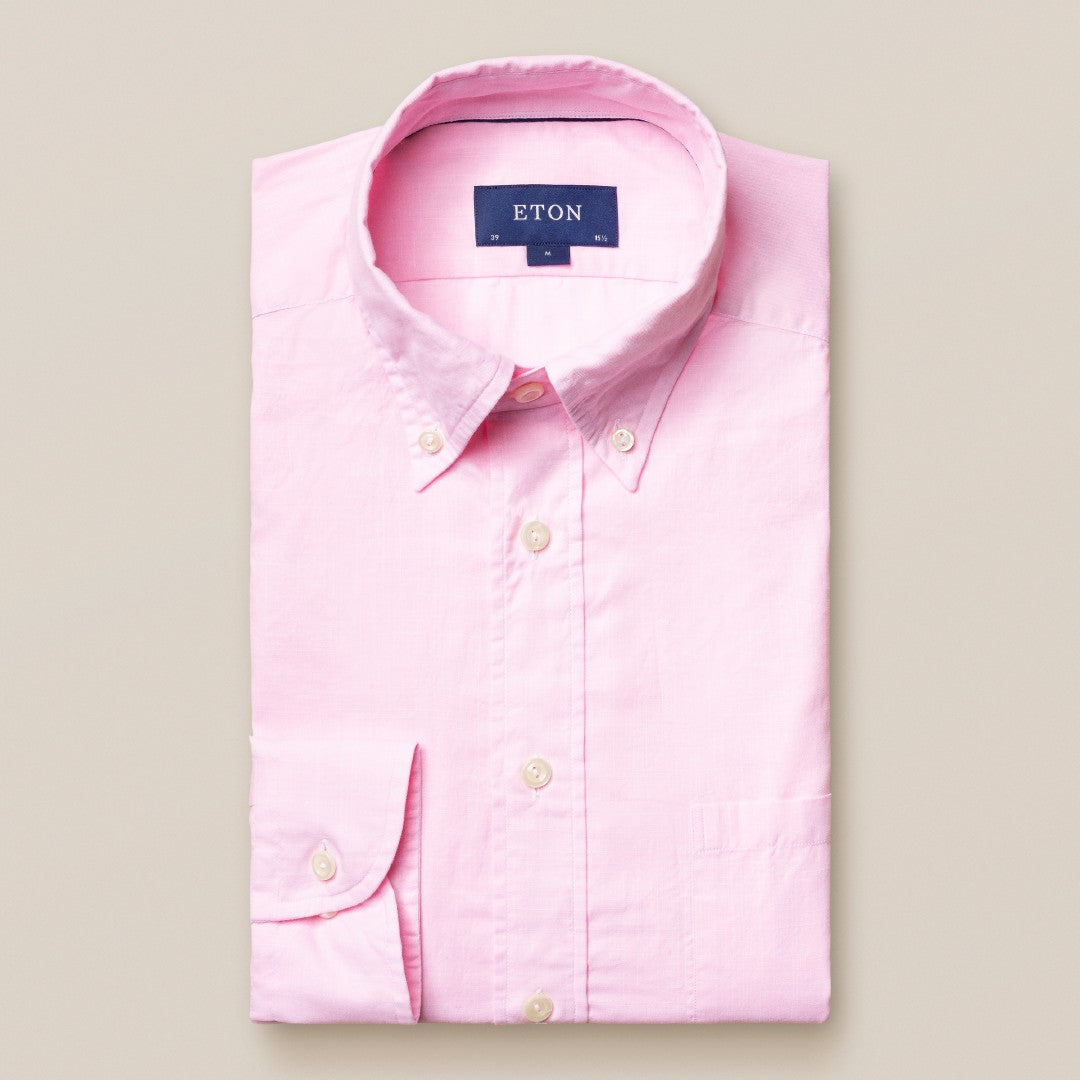 Slim Fit Pink Shirt-MALFORD OF LONDON SAVILE ROW MENSWEAR OUTLET