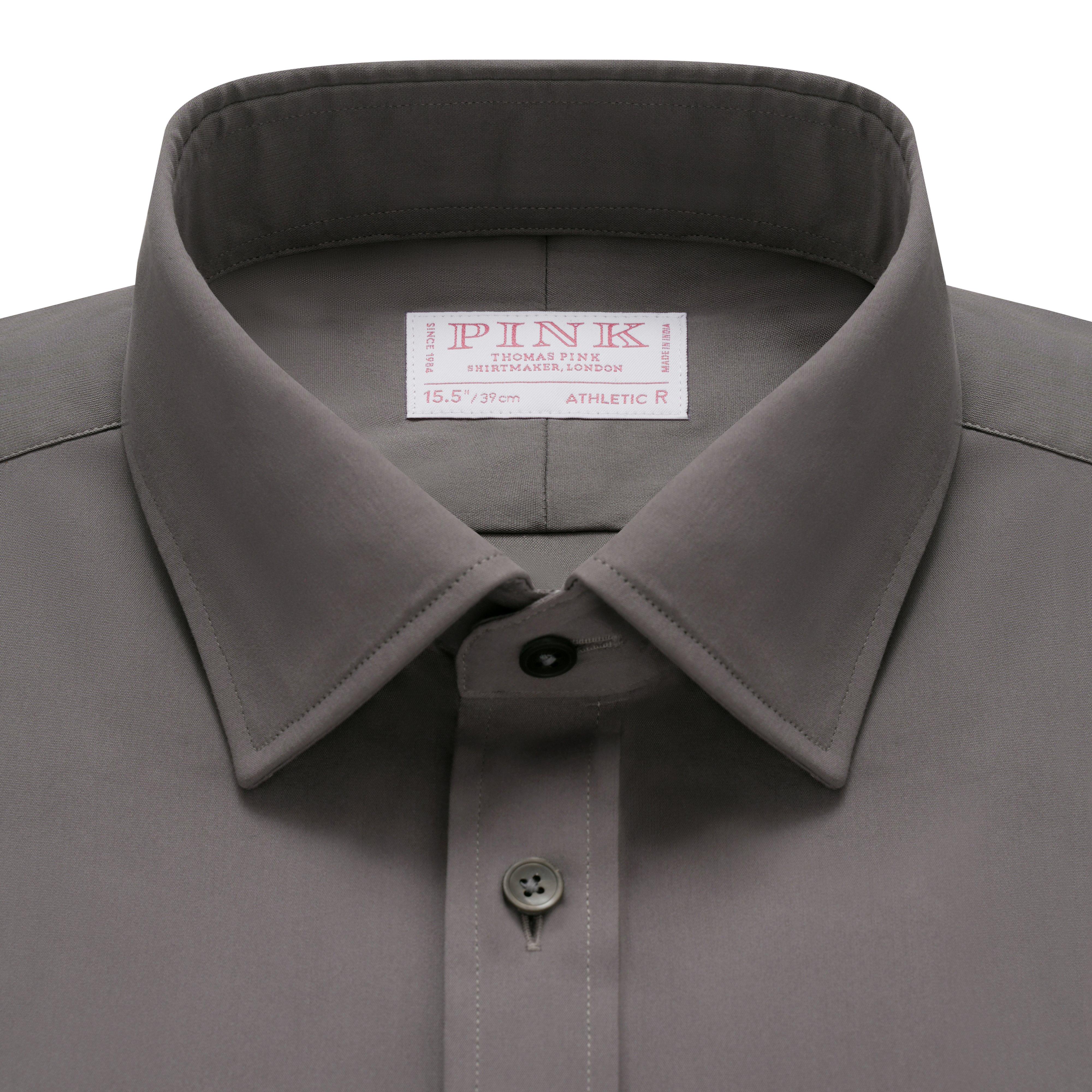 Thomas Pink Athletic Fit Formal Soft Stretch Poplin Shirt-MALFORD OF LONDON SAVILE ROW MENSWEAR OUTLET