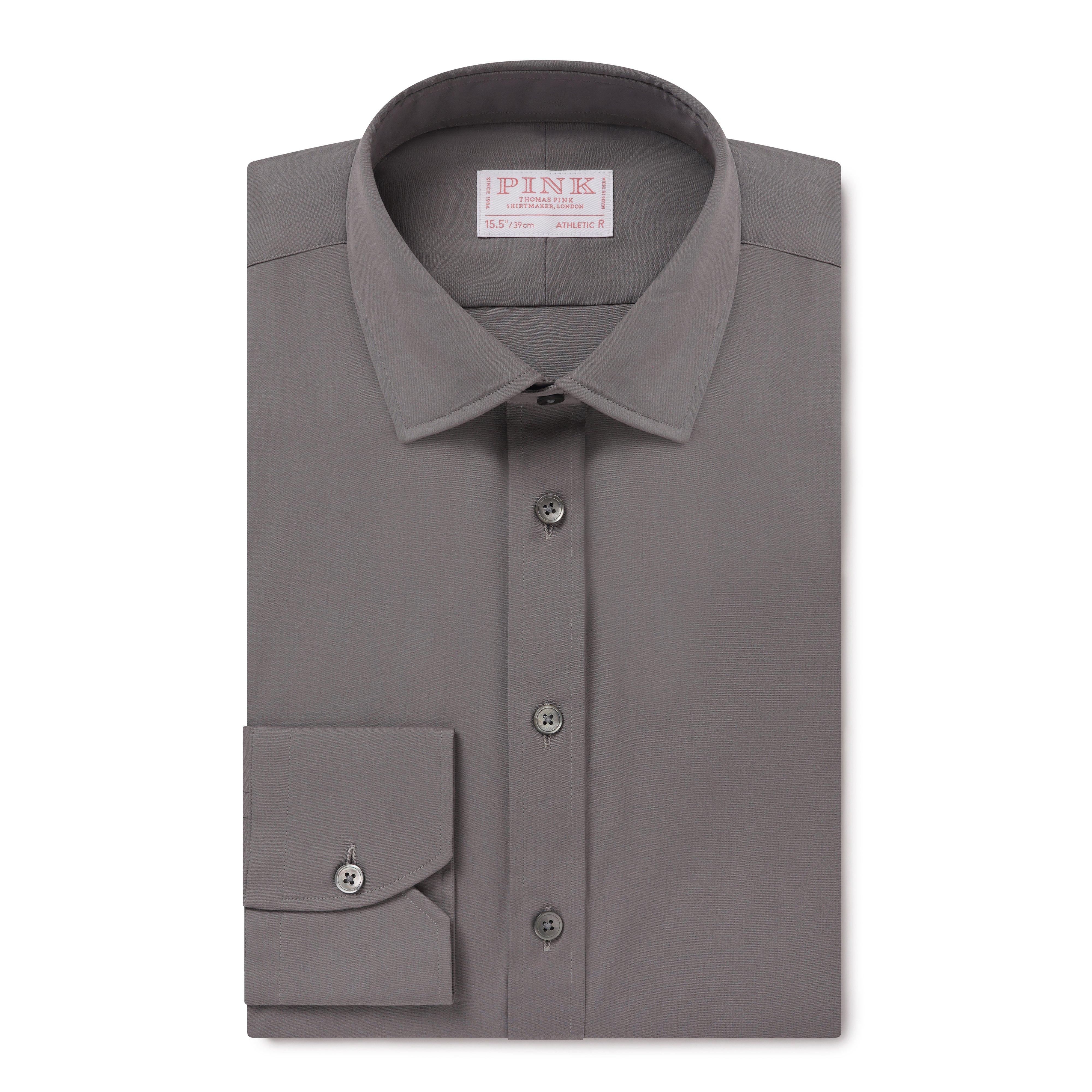 Thomas Pink Athletic Fit Formal Soft Stretch Poplin Shirt-MALFORD OF LONDON SAVILE ROW MENSWEAR OUTLET