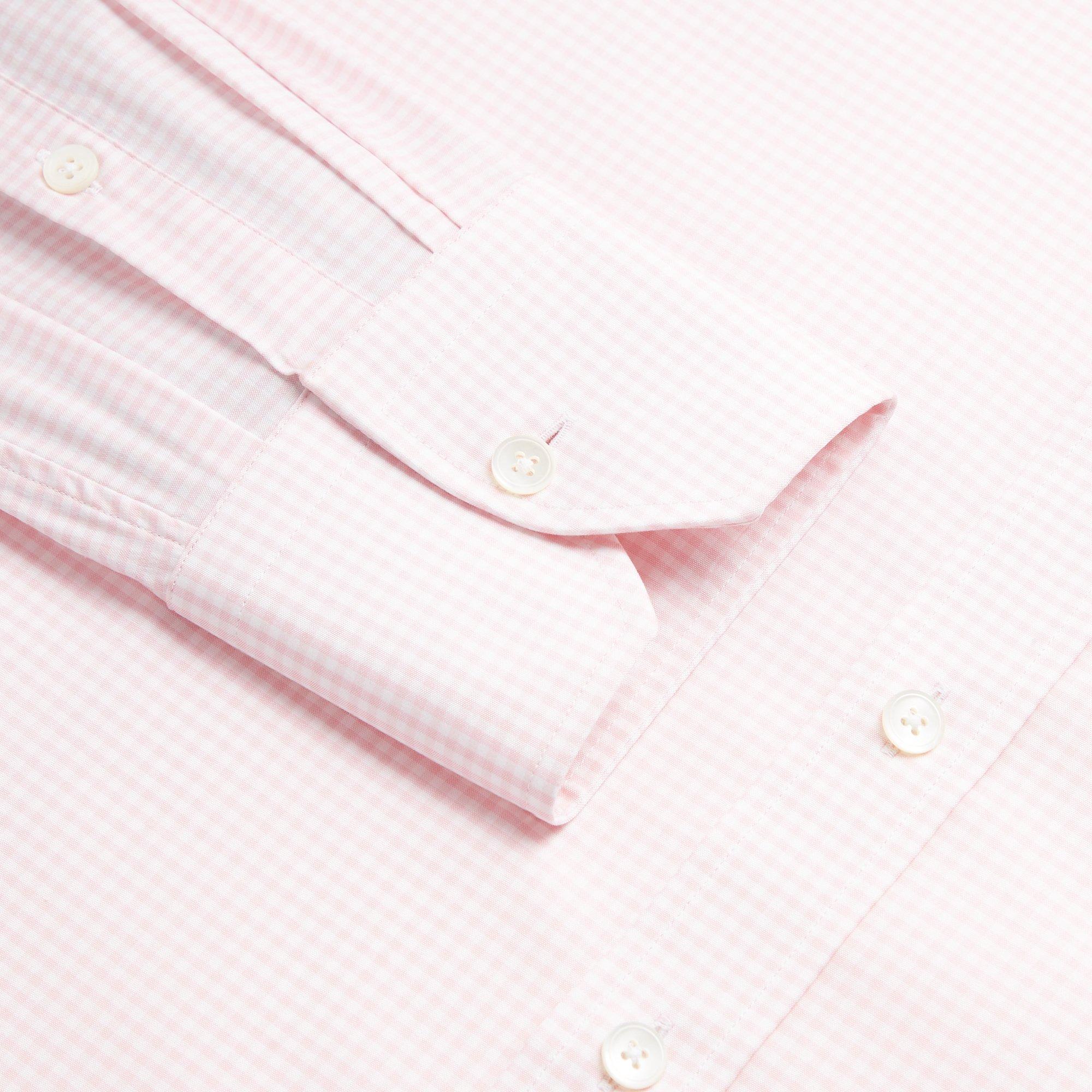 Thomas Pink Athletic Fit Stretch Poplin Gingham Check Shirt-MALFORD OF LONDON SAVILE ROW MENSWEAR OUTLET