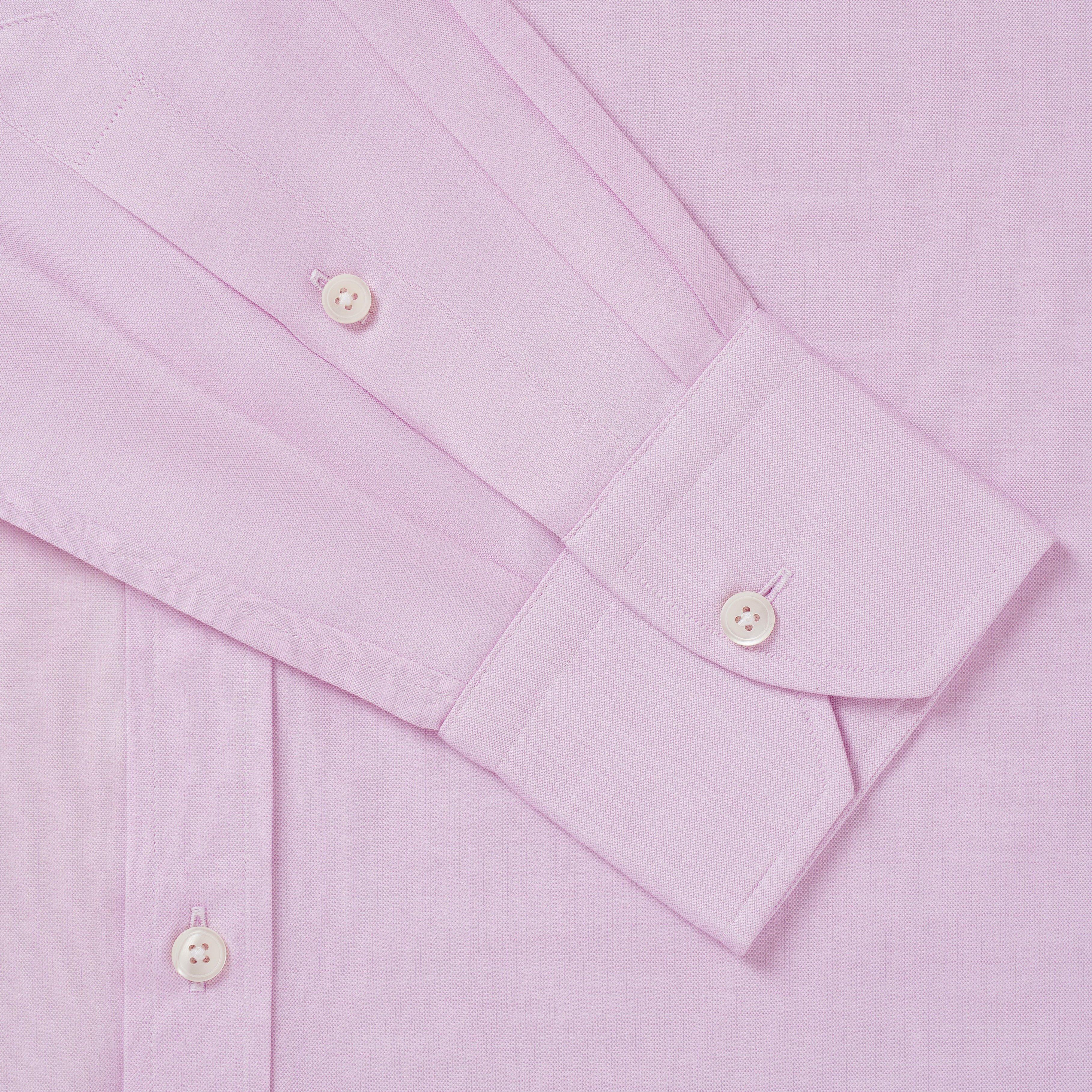 Thomas Pink Classic Fit Formal Cambridge Cotton Shirt Pink/White-MALFORD OF LONDON SAVILE ROW MENSWEAR OUTLET