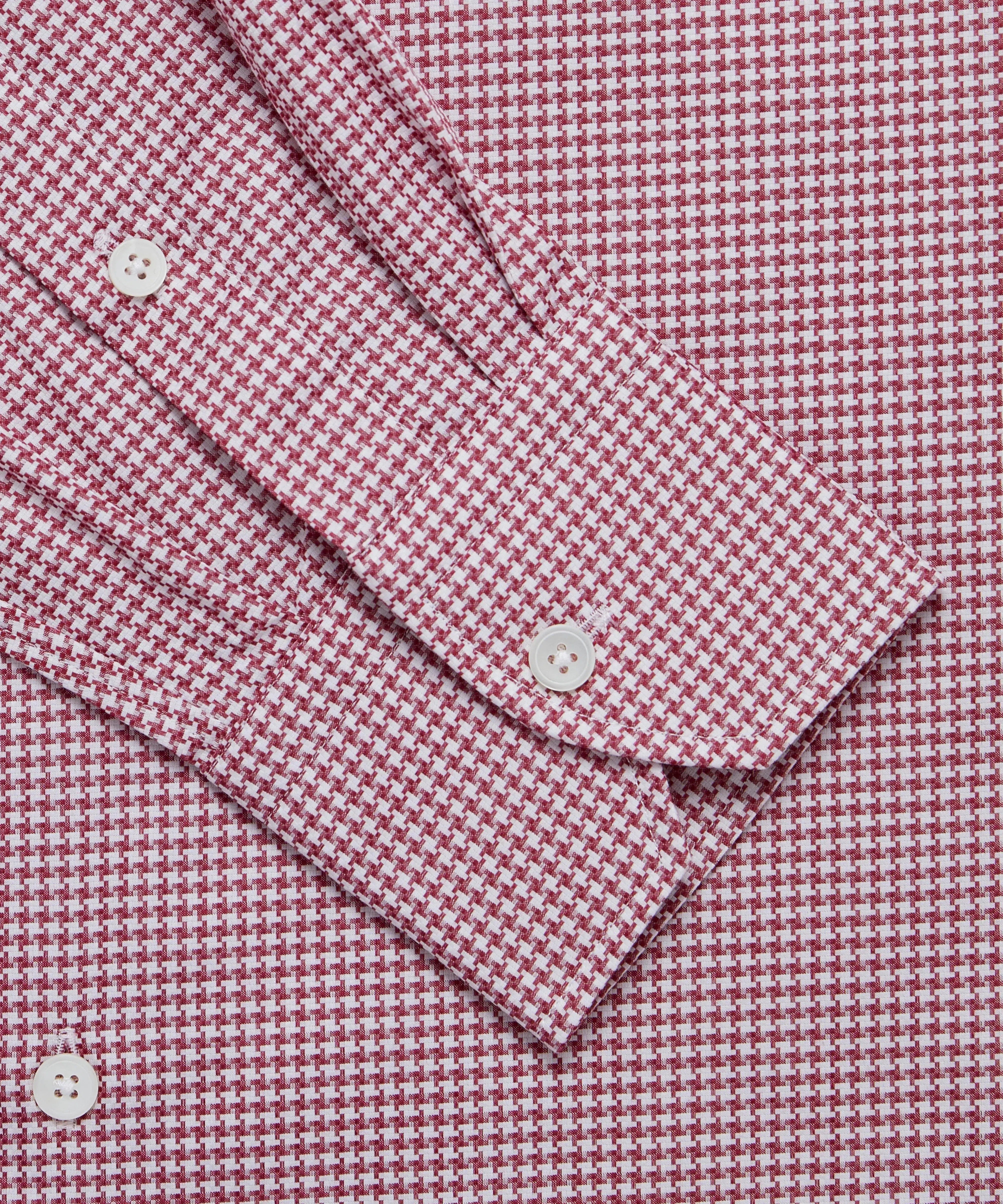 Thomas Pink Classic Fit Formal Geometric Dobby Shirt-MALFORD OF LONDON SAVILE ROW MENSWEAR OUTLET