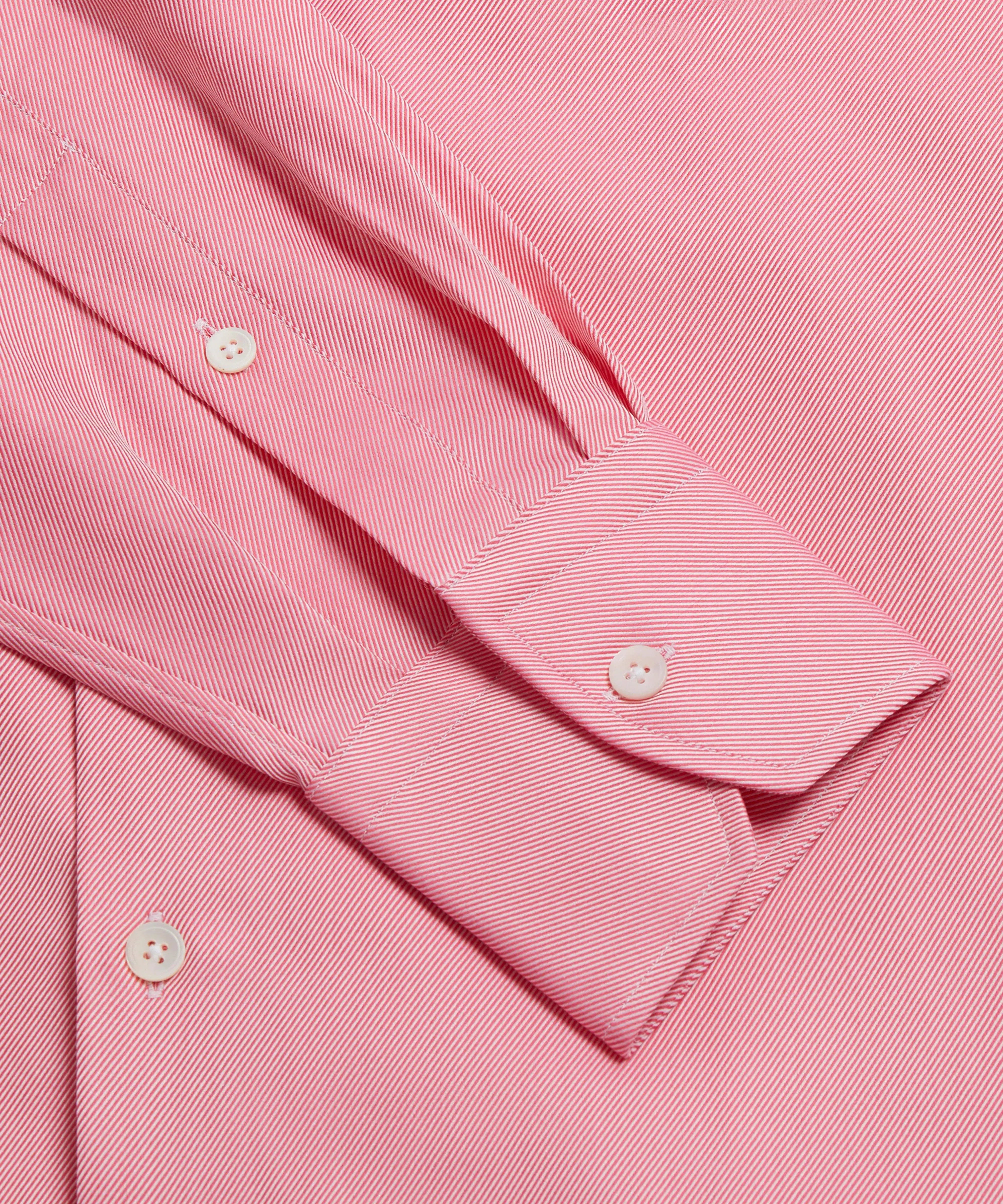 Thomas Pink Classic Fit Formal Royal Twill Shirt Pink/White-MALFORD OF LONDON SAVILE ROW MENSWEAR OUTLET