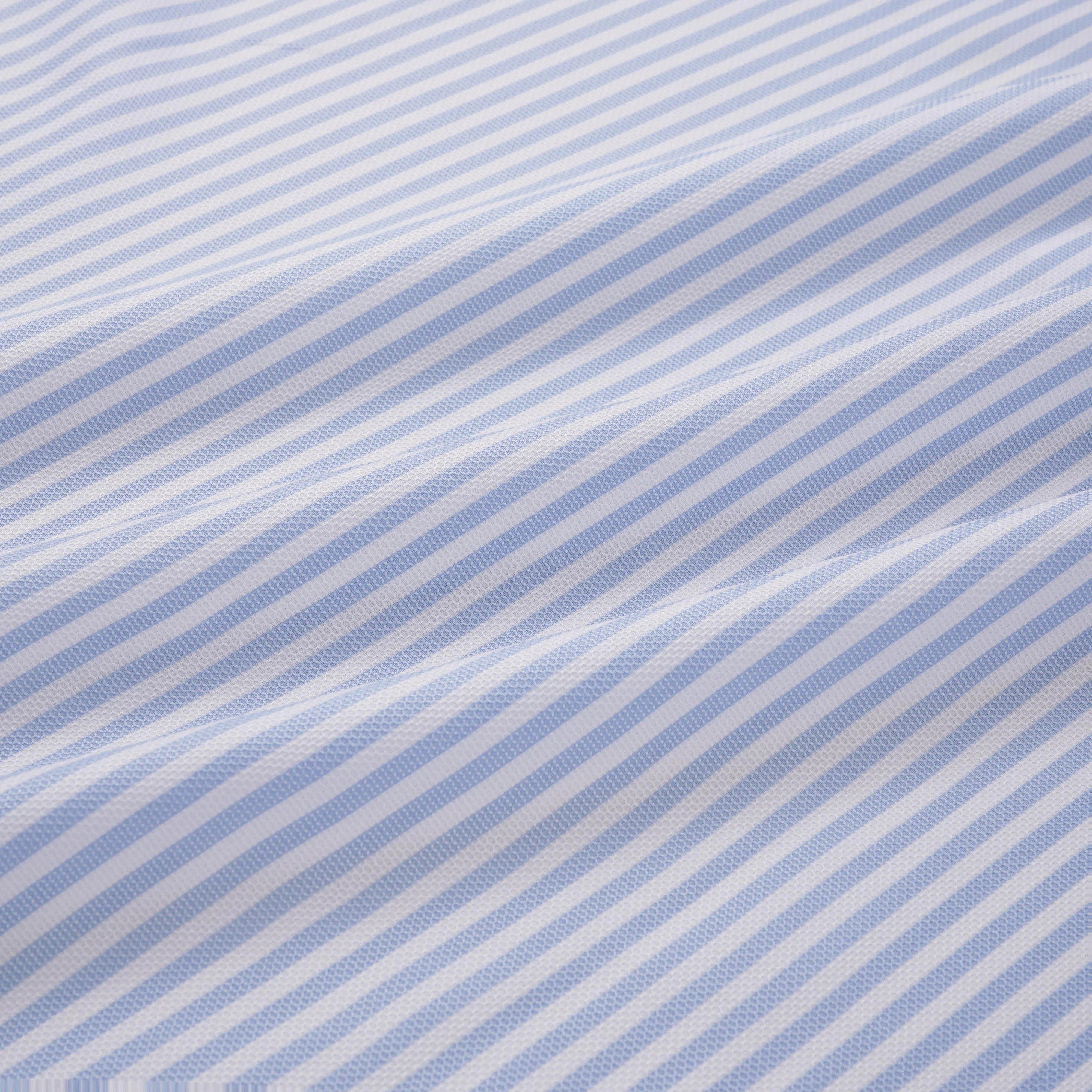 Thomas Pink Classic Fit Formal Striped Dobby Shirt-MALFORD OF LONDON SAVILE ROW MENSWEAR OUTLET