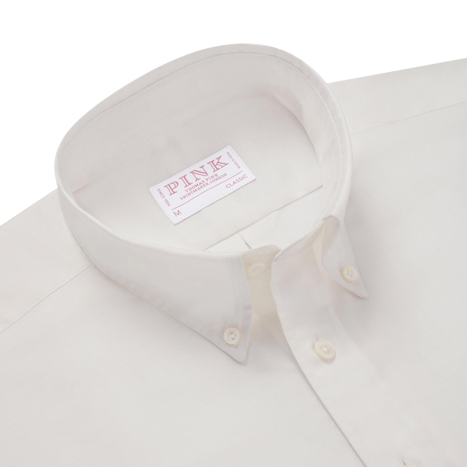 Thomas Pink Classic Fit Smart Casual Cotton Oxford Shirt-MALFORD OF LONDON SAVILE ROW MENSWEAR OUTLET