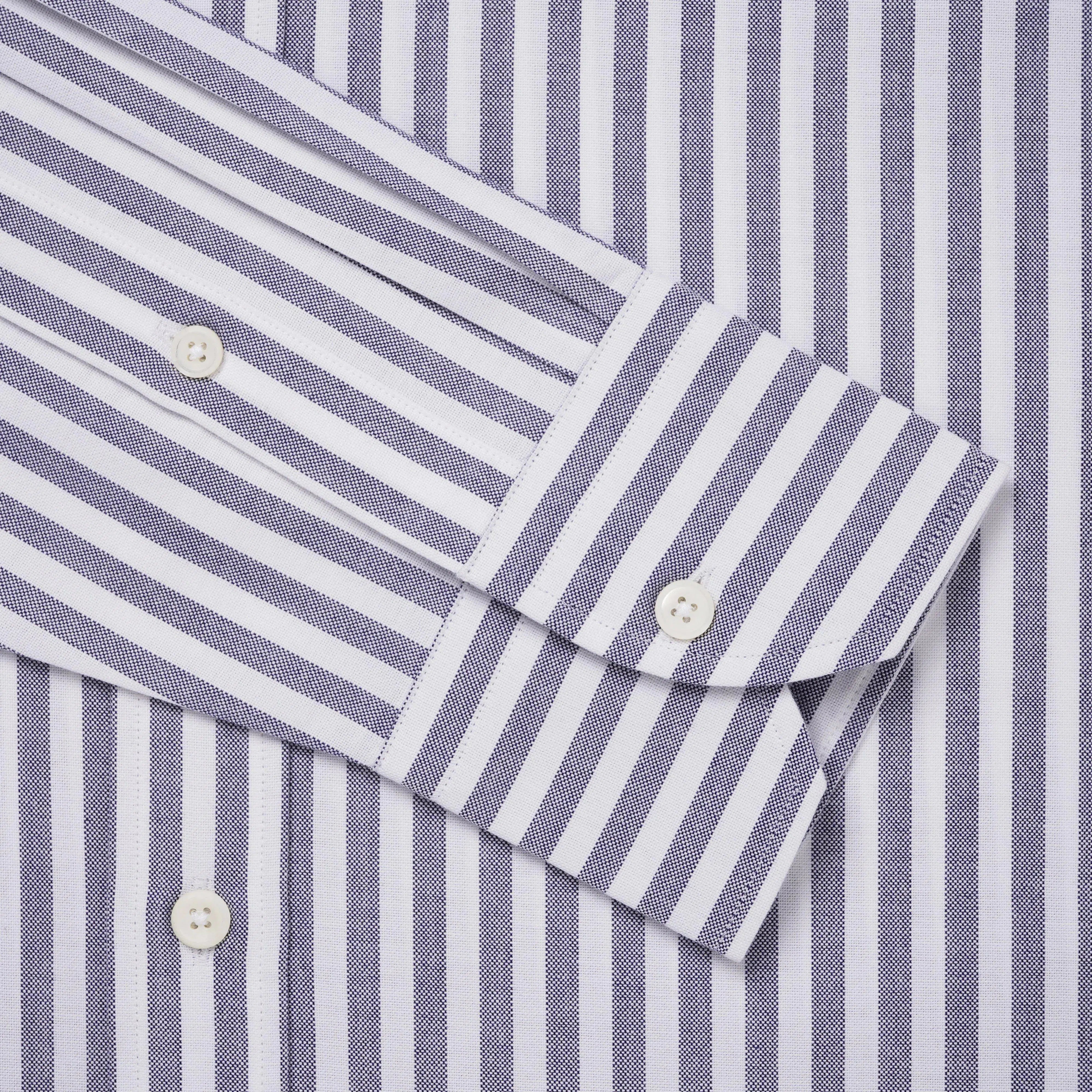 Thomas Pink Classic Fit Smart Casual Woven Stripe Shirt-MALFORD OF LONDON SAVILE ROW MENSWEAR OUTLET