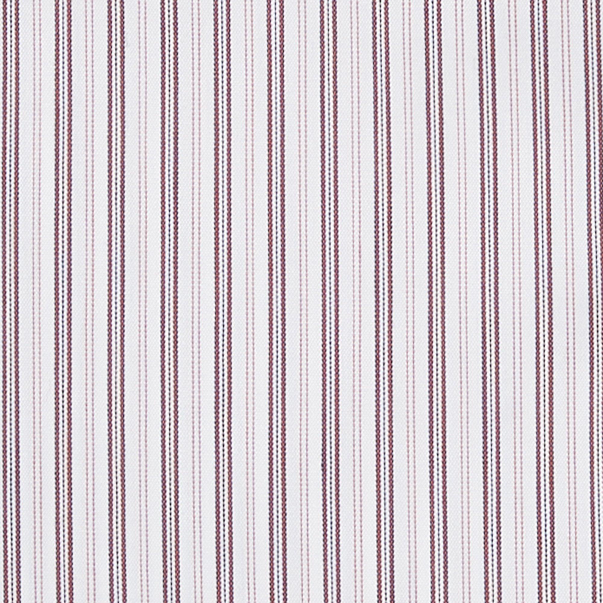 Thomas Pink Shirt Athletic Fit Stretch Poplin Stripe Red Cotton-MALFORD OF LONDON SAVILE ROW MENSWEAR OUTLET