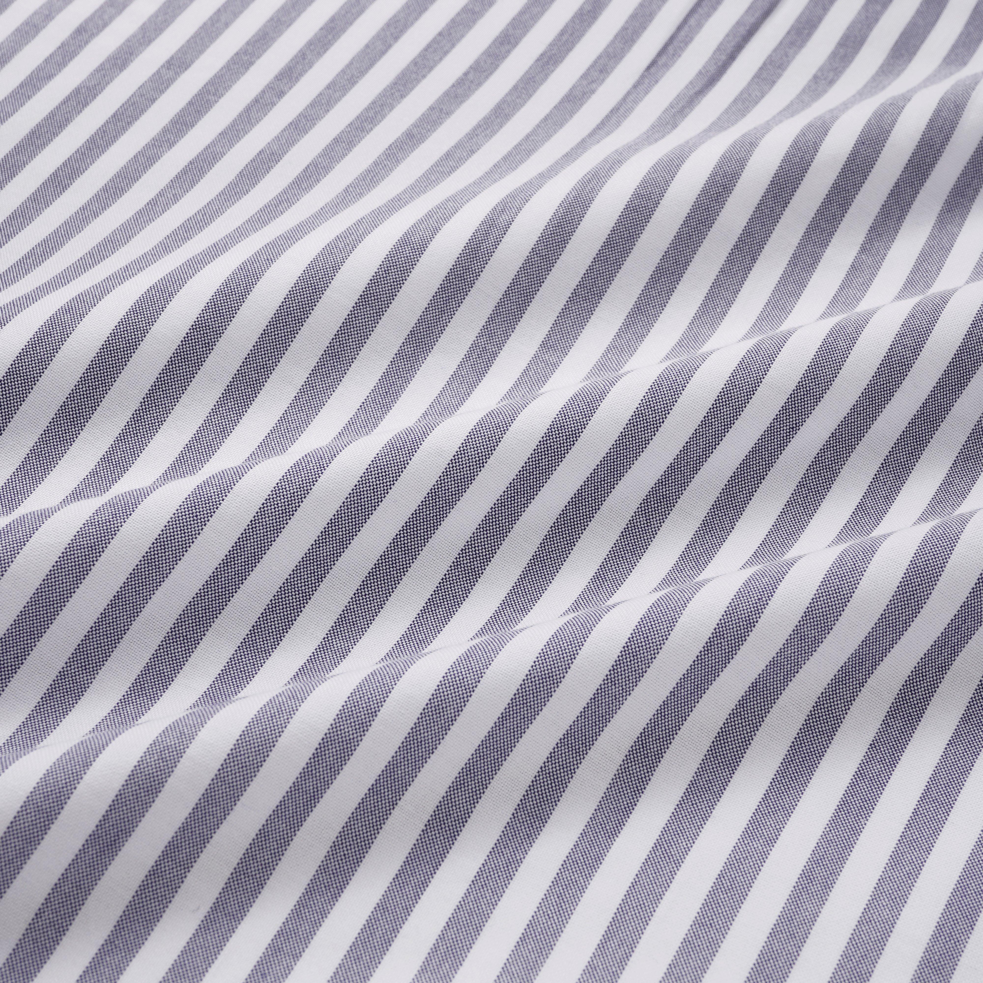 Thomas Pink Shirt Classic Fit Stripe Blue Cotton-MALFORD OF LONDON SAVILE ROW MENSWEAR OUTLET