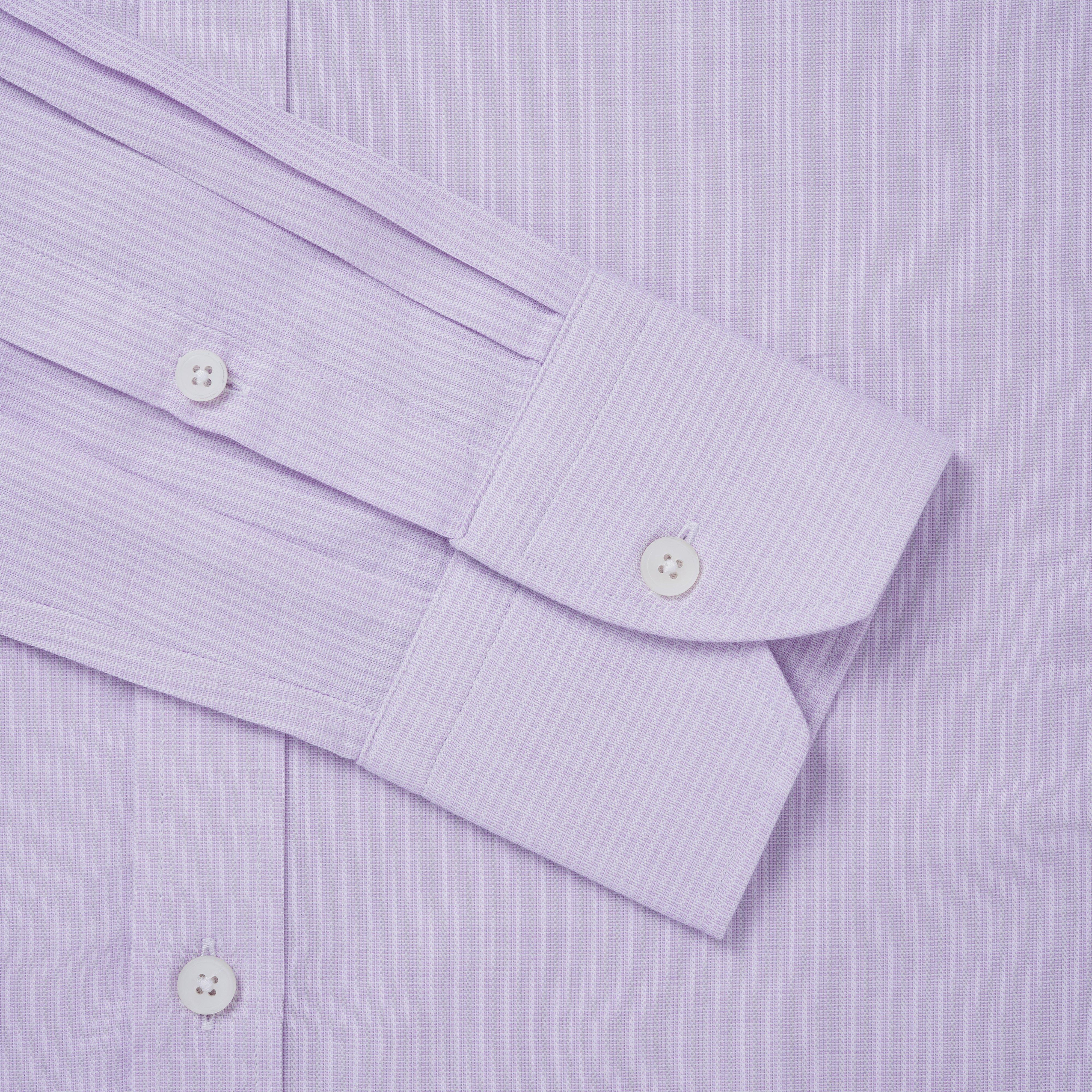 Thomas Pink Slim Fit Formal Dobby Stripe Shirt-MALFORD OF LONDON SAVILE ROW MENSWEAR OUTLET