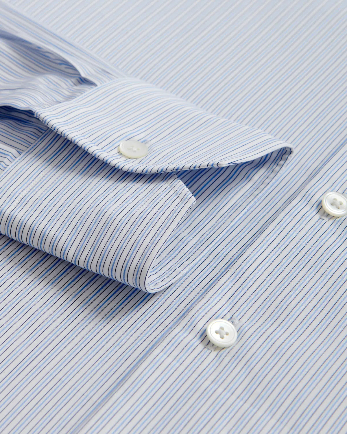 Thomas Pink Slim Fit Formal Fine City Stripe Shirt-MALFORD OF LONDON SAVILE ROW MENSWEAR OUTLET