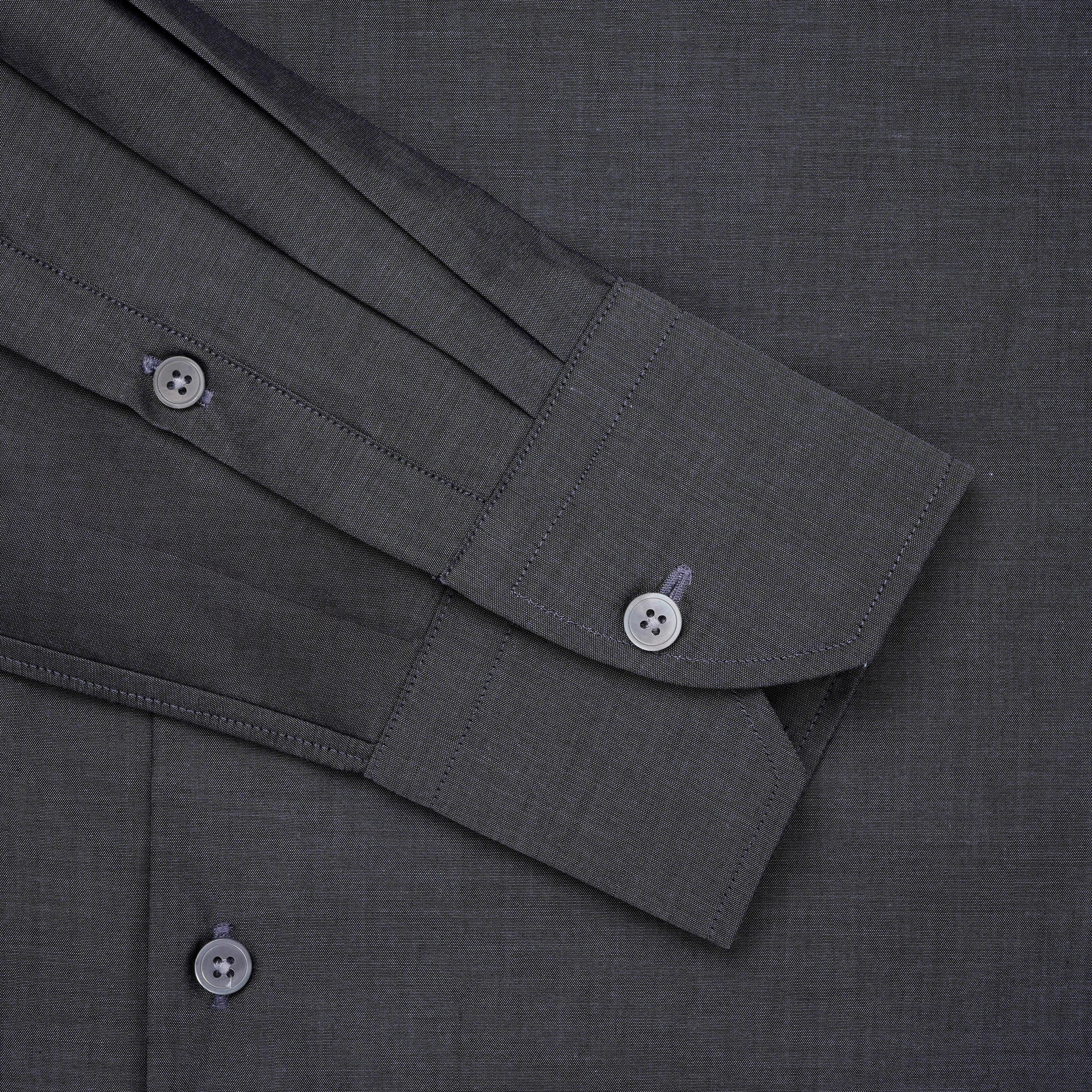 Thomas Pink Slim Fit Formal Lugano Chambray Shirt-MALFORD OF LONDON SAVILE ROW MENSWEAR OUTLET