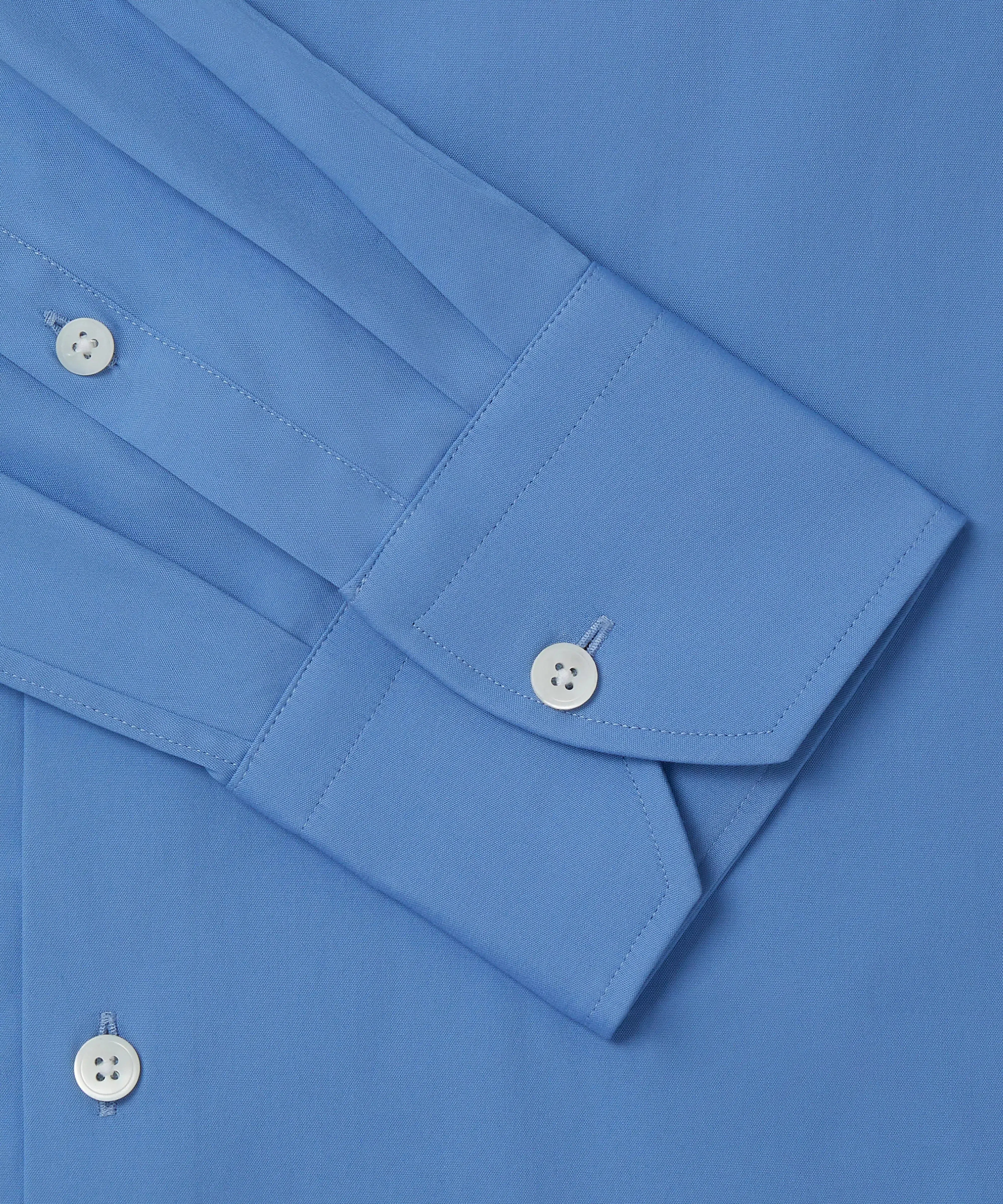 Thomas Pink Slim Fit Formal Plain Poplin Shirt-MALFORD OF LONDON SAVILE ROW MENSWEAR OUTLET