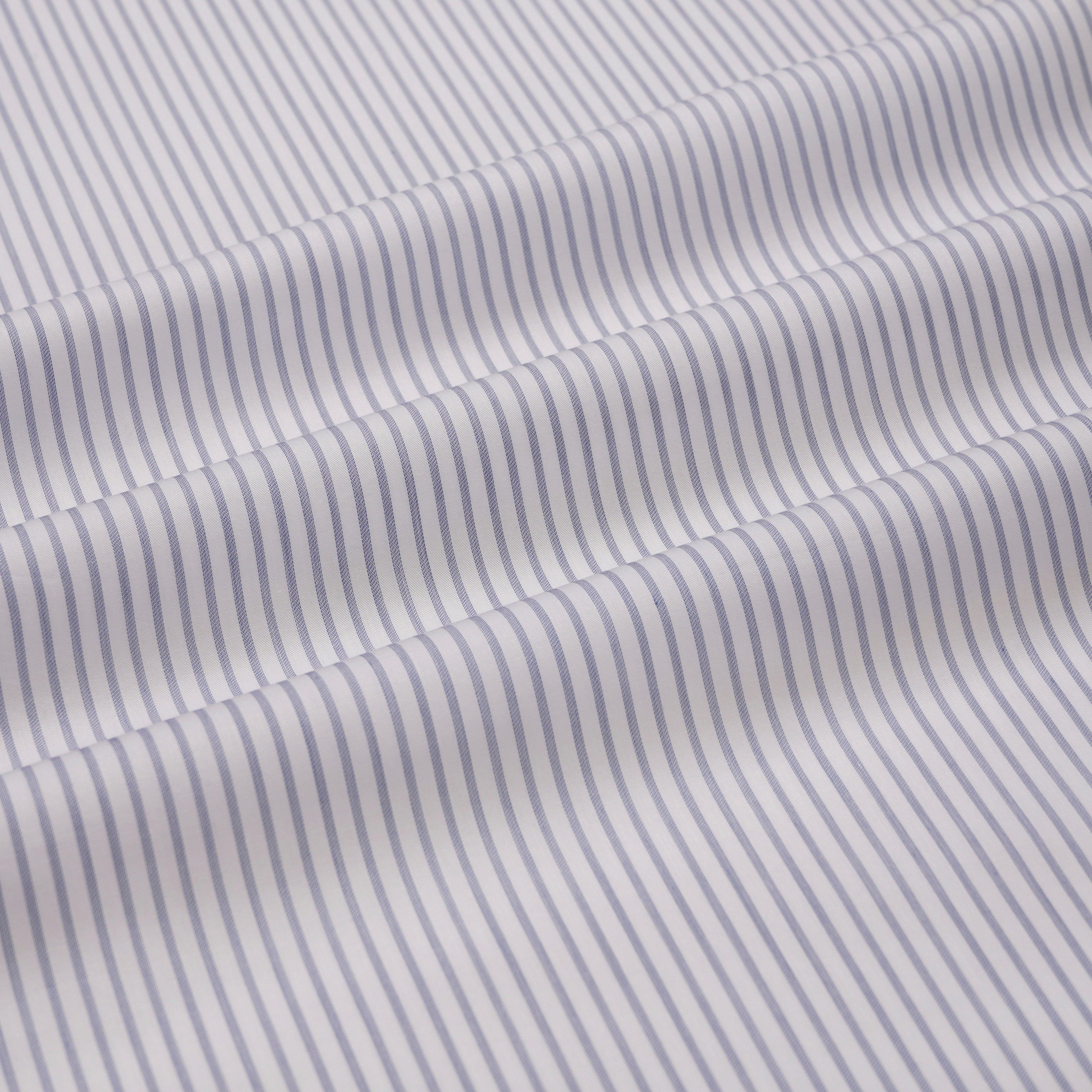 Thomas Pink Slim Fit Formal Stripe Twill Shirt-MALFORD OF LONDON SAVILE ROW MENSWEAR OUTLET