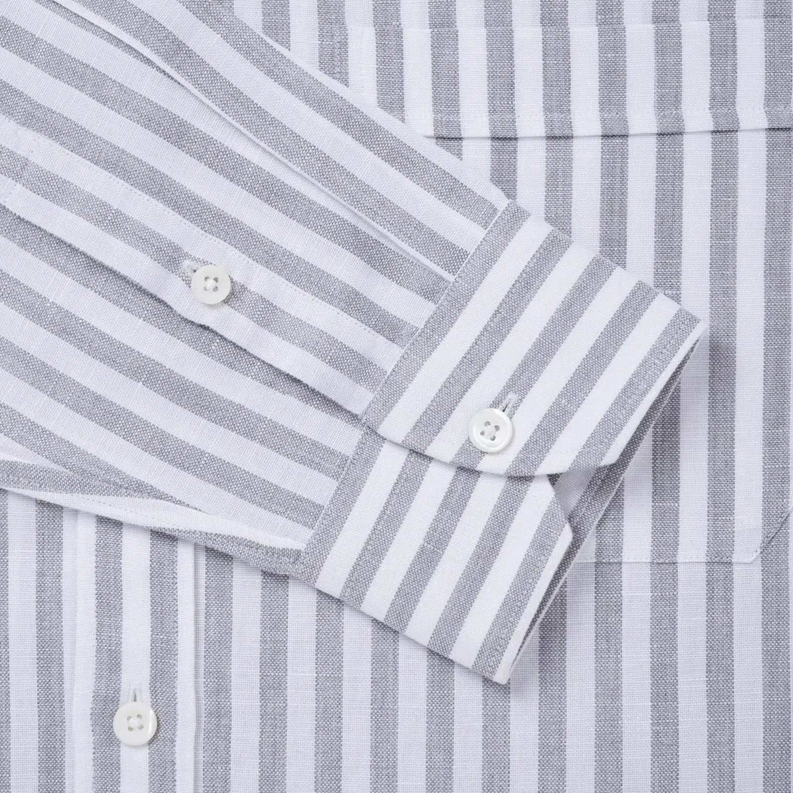 Thomas Pink Slim Fit Smart Casual Oxford Stripe Shirt-MALFORD OF LONDON SAVILE ROW MENSWEAR OUTLET