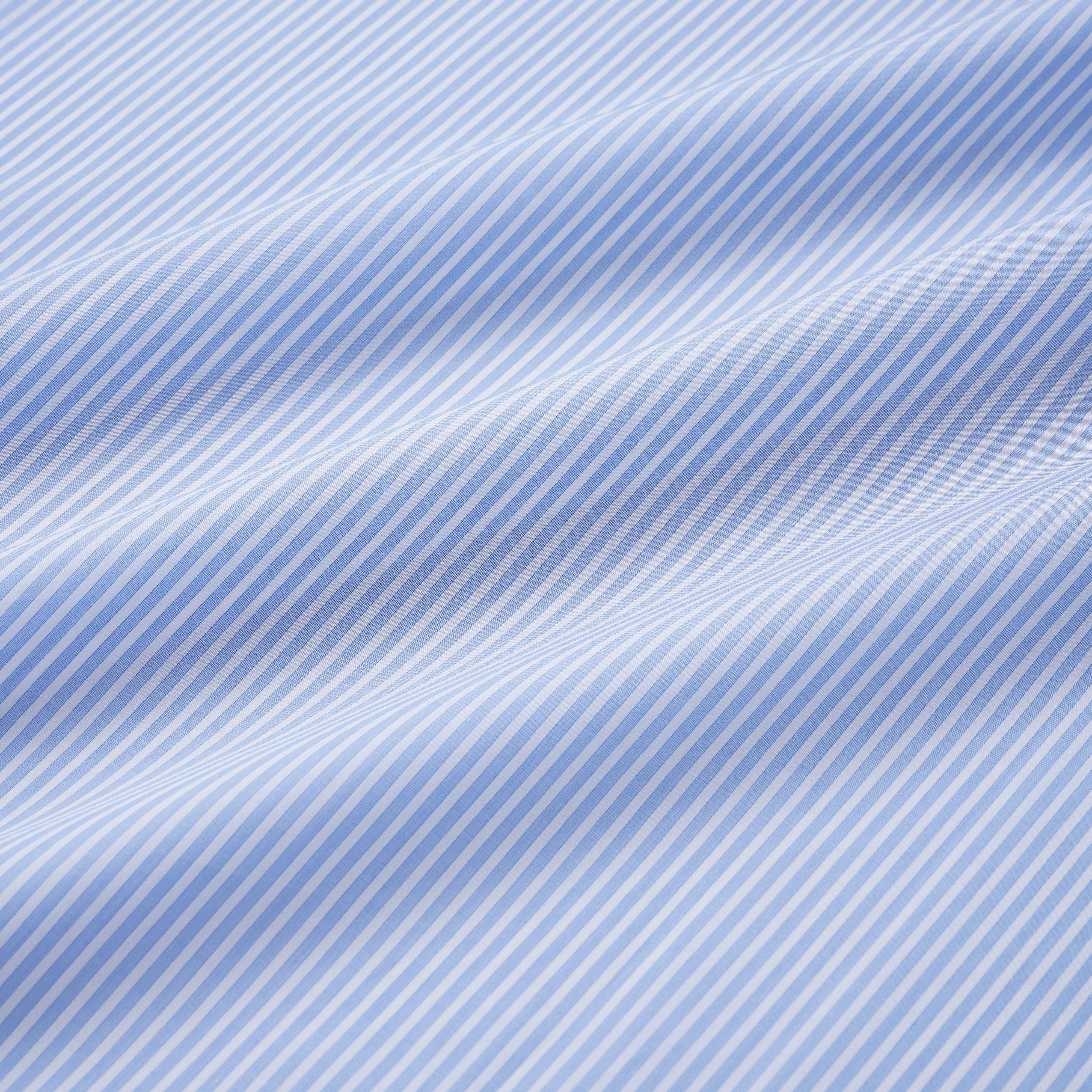 Thomas Pink Tailored Fit Formal Egyptian Cotton Stripe Shirt-MALFORD OF LONDON SAVILE ROW MENSWEAR OUTLET