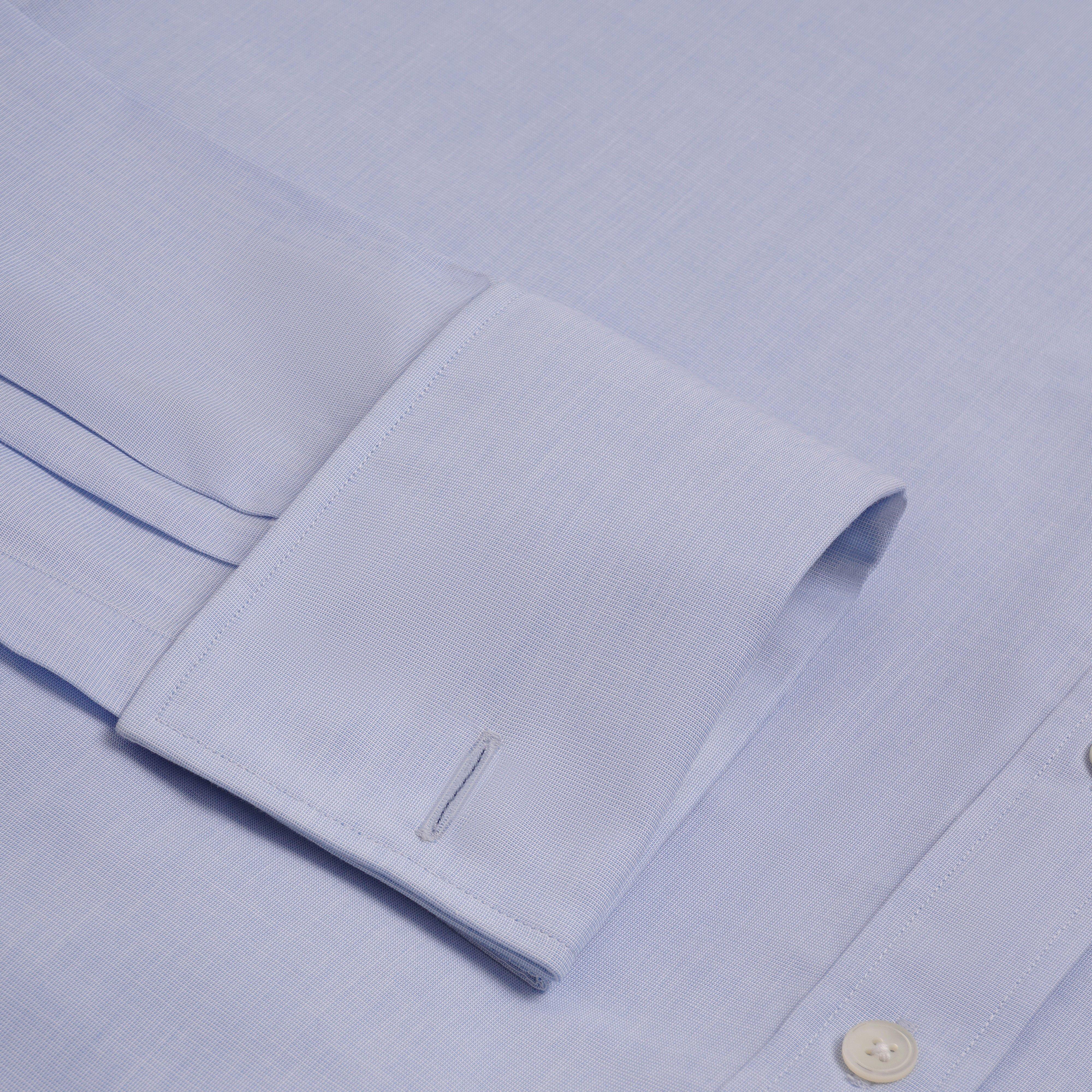 Thomas Pink Tailored Fit Formal End On End Shirt-MALFORD OF LONDON SAVILE ROW MENSWEAR OUTLET