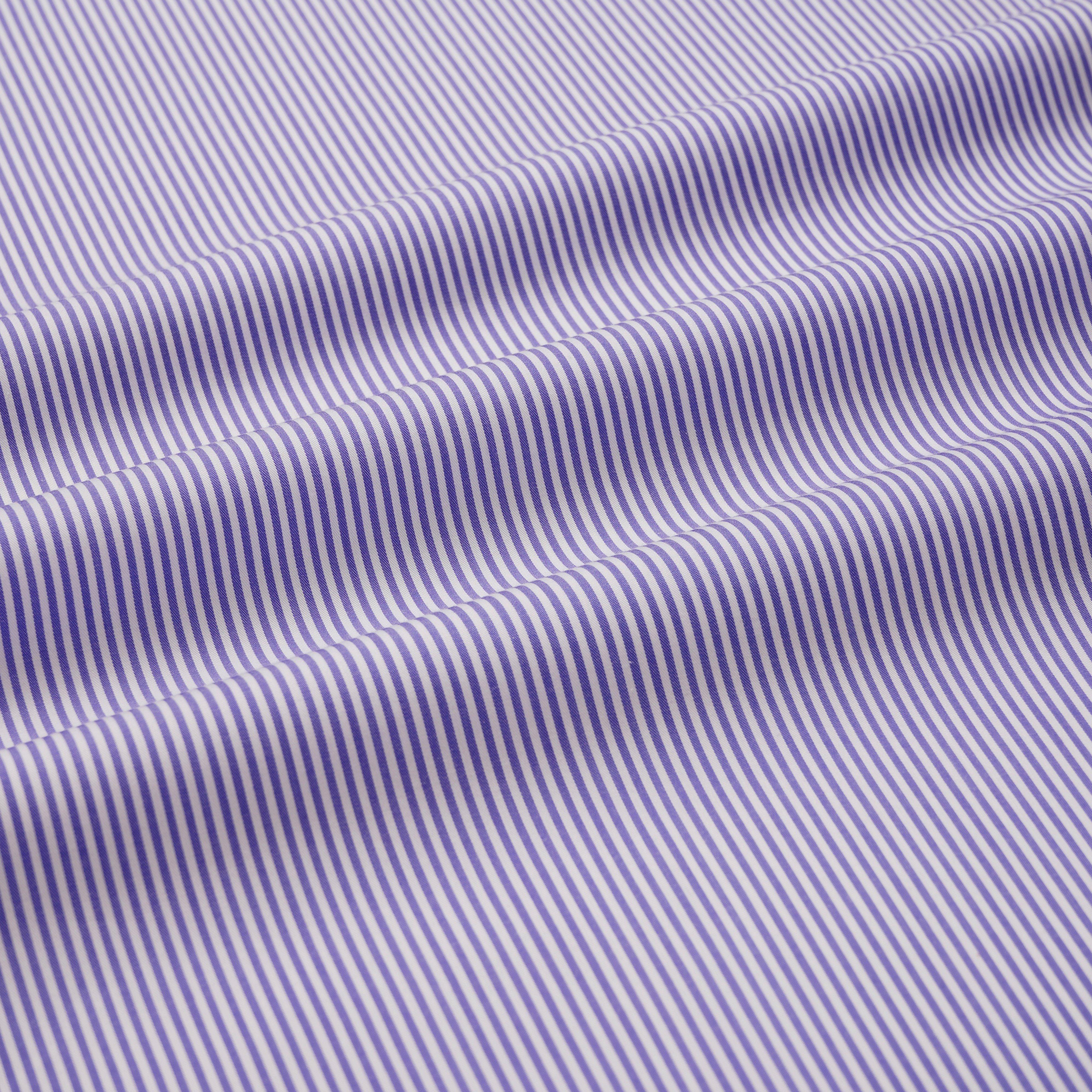 Thomas Pink Tailored Fit Formal Fine Twill Stripe Shirt-MALFORD OF LONDON SAVILE ROW MENSWEAR OUTLET