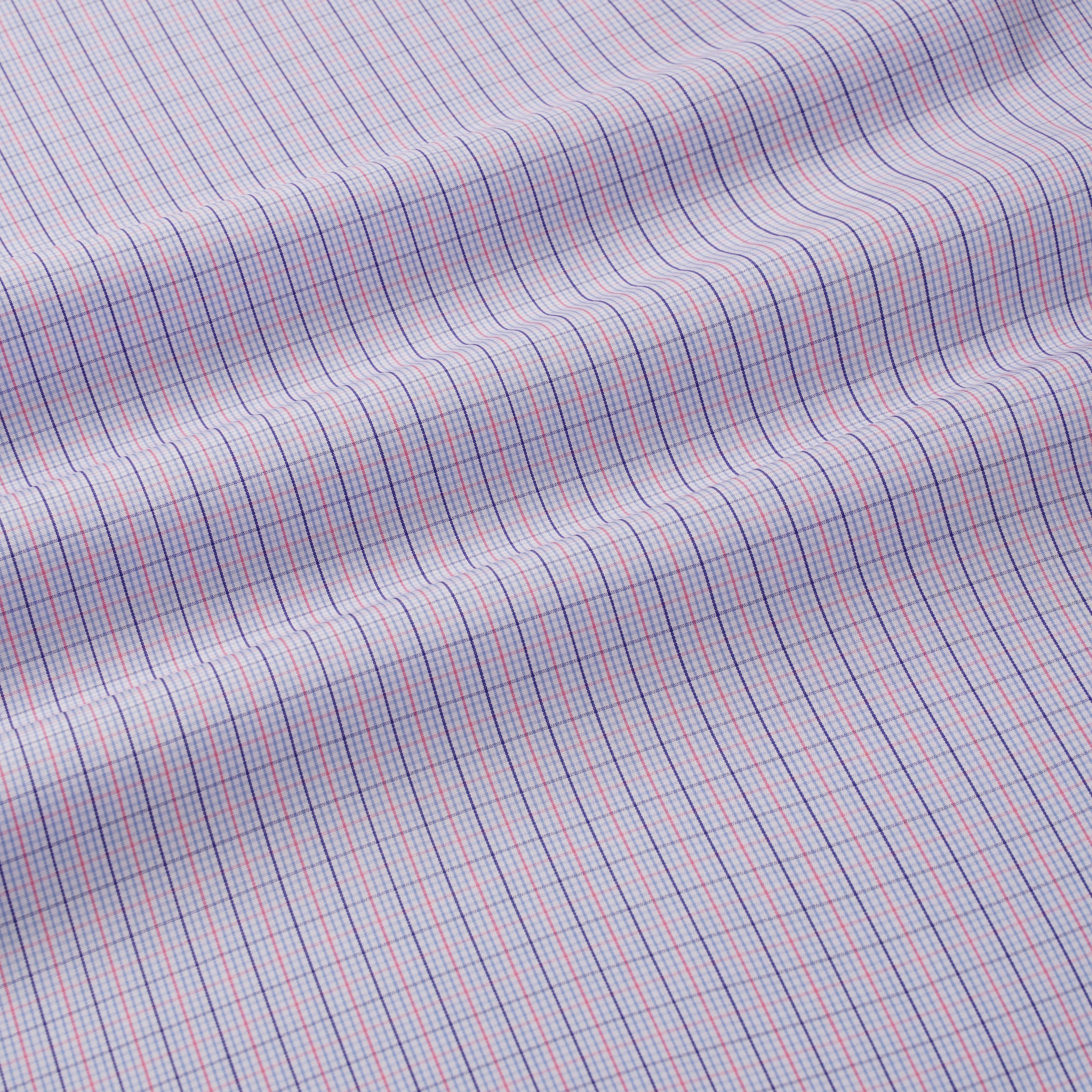 Thomas Pink Tailored Fit Formal Hairline Stripe Shirt-MALFORD OF LONDON SAVILE ROW MENSWEAR OUTLET