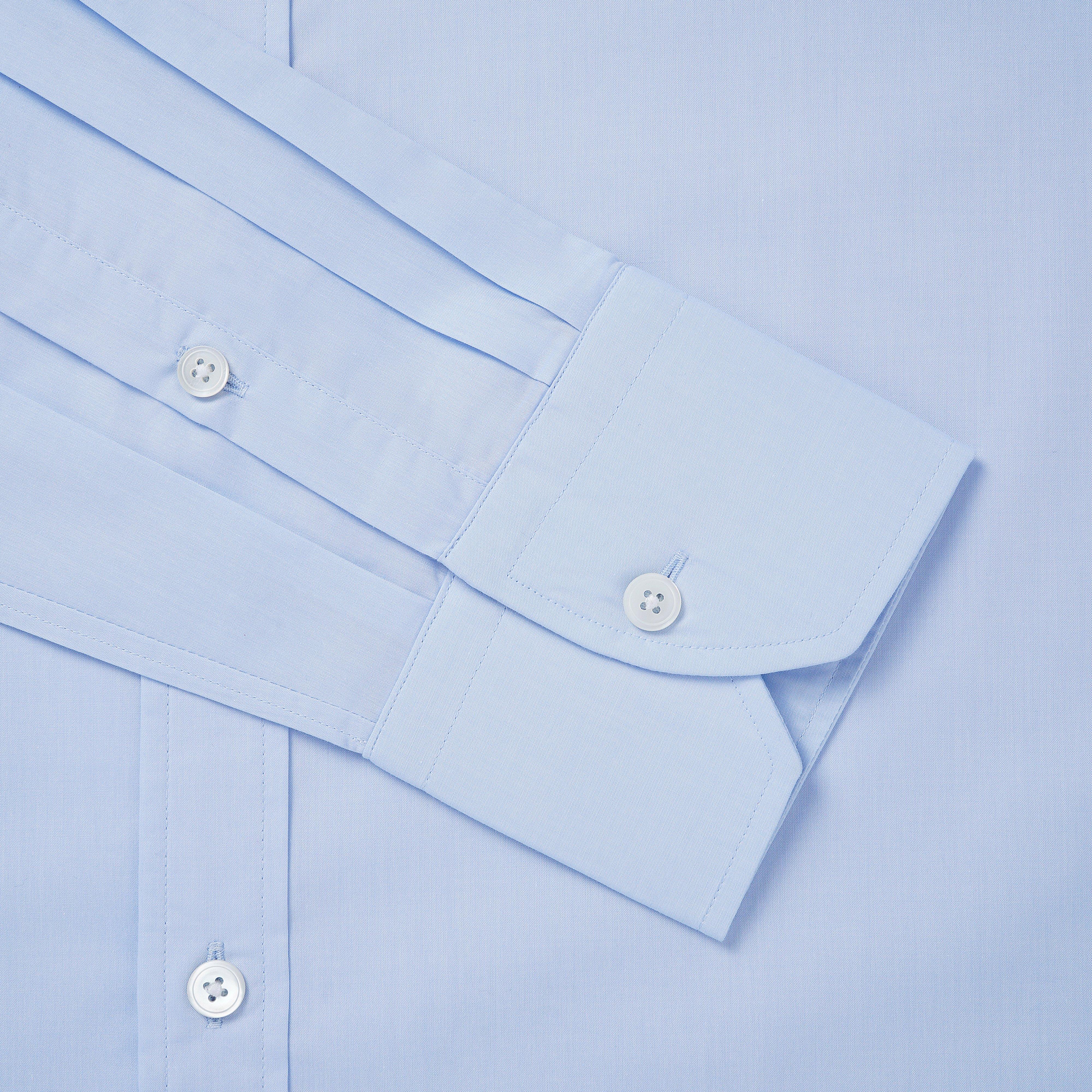 Thomas Pink Tailored Fit Formal Natural Stretch Cotton Shirt-MALFORD OF LONDON SAVILE ROW MENSWEAR OUTLET