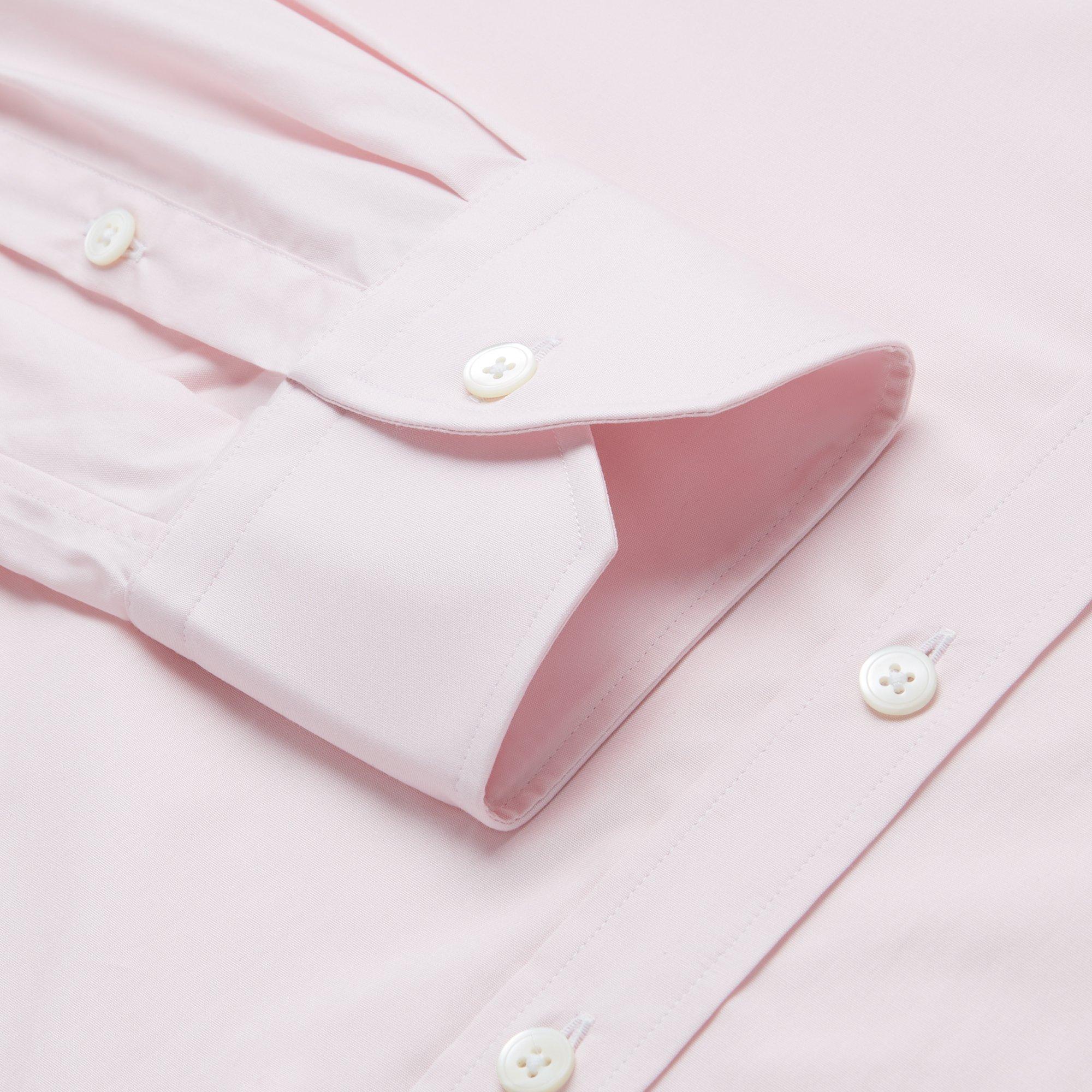 Thomas Pink Tailored Fit Formal Superior Solid Plain Shirt-MALFORD OF LONDON SAVILE ROW MENSWEAR OUTLET