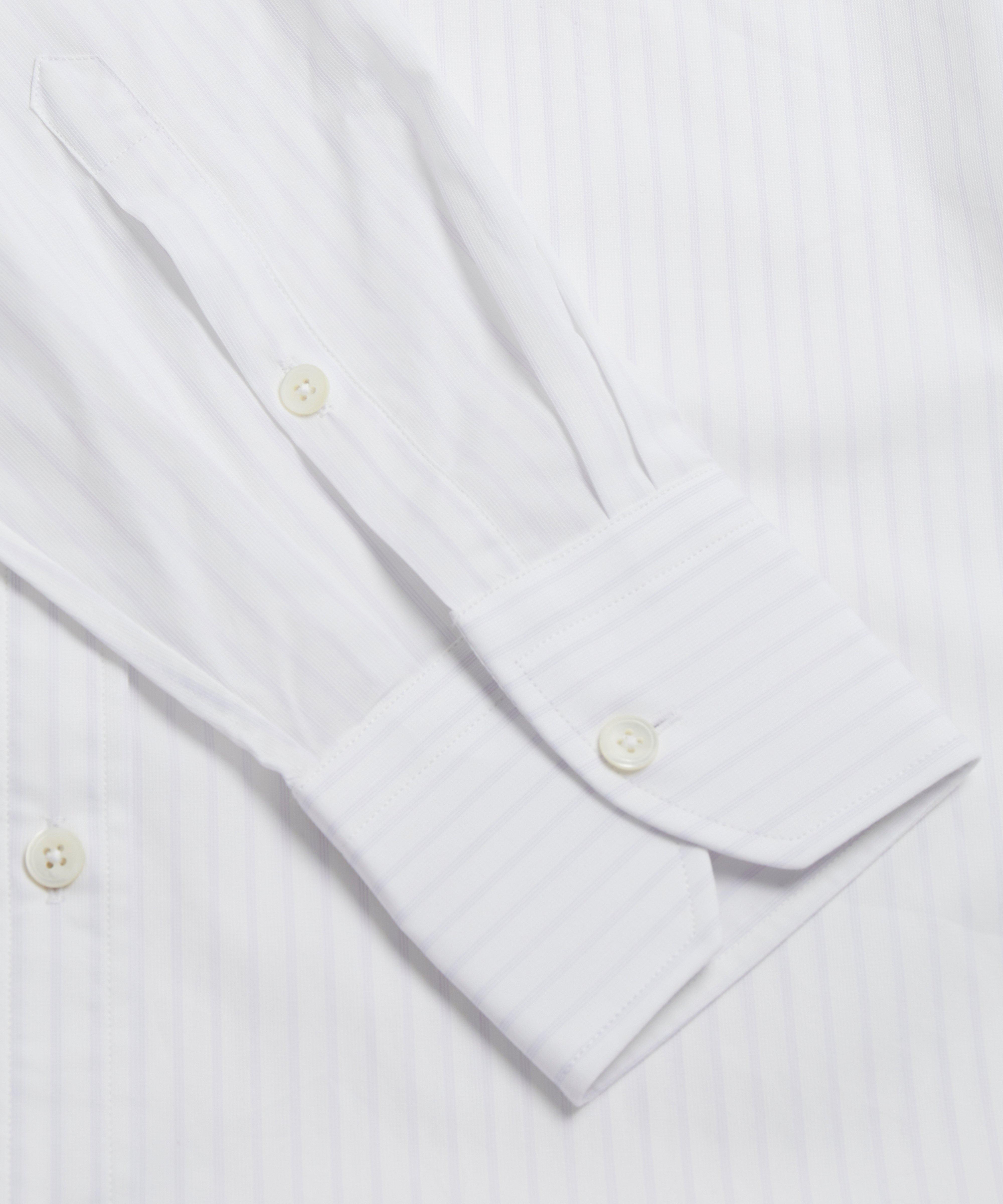 Thomas Pink Tailored Fit Formal Track Stripe Shirt-MALFORD OF LONDON SAVILE ROW MENSWEAR OUTLET