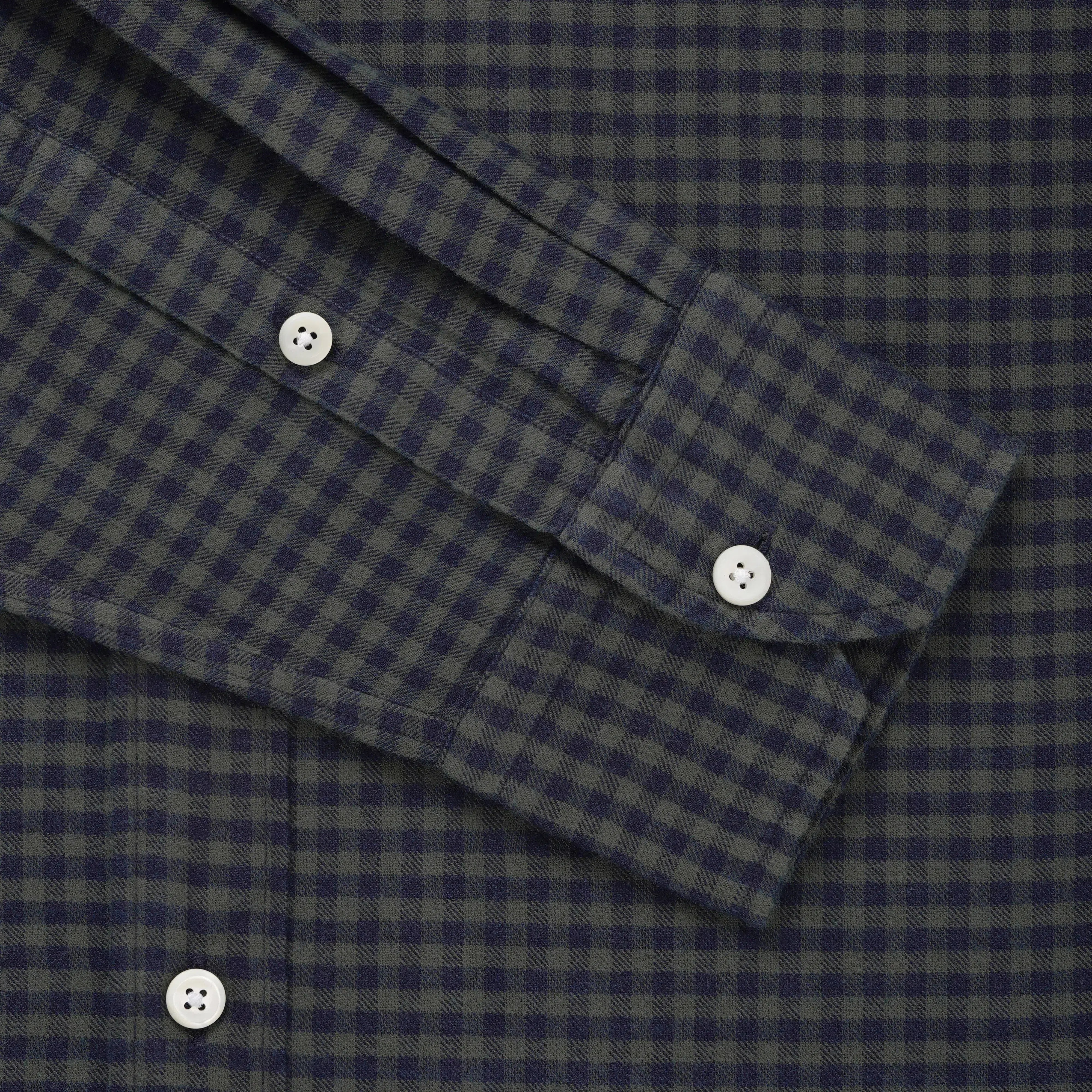 Thomas Pink Tailored Fit Smart Casual Brushed Check Shirt-MALFORD OF LONDON SAVILE ROW MENSWEAR OUTLET