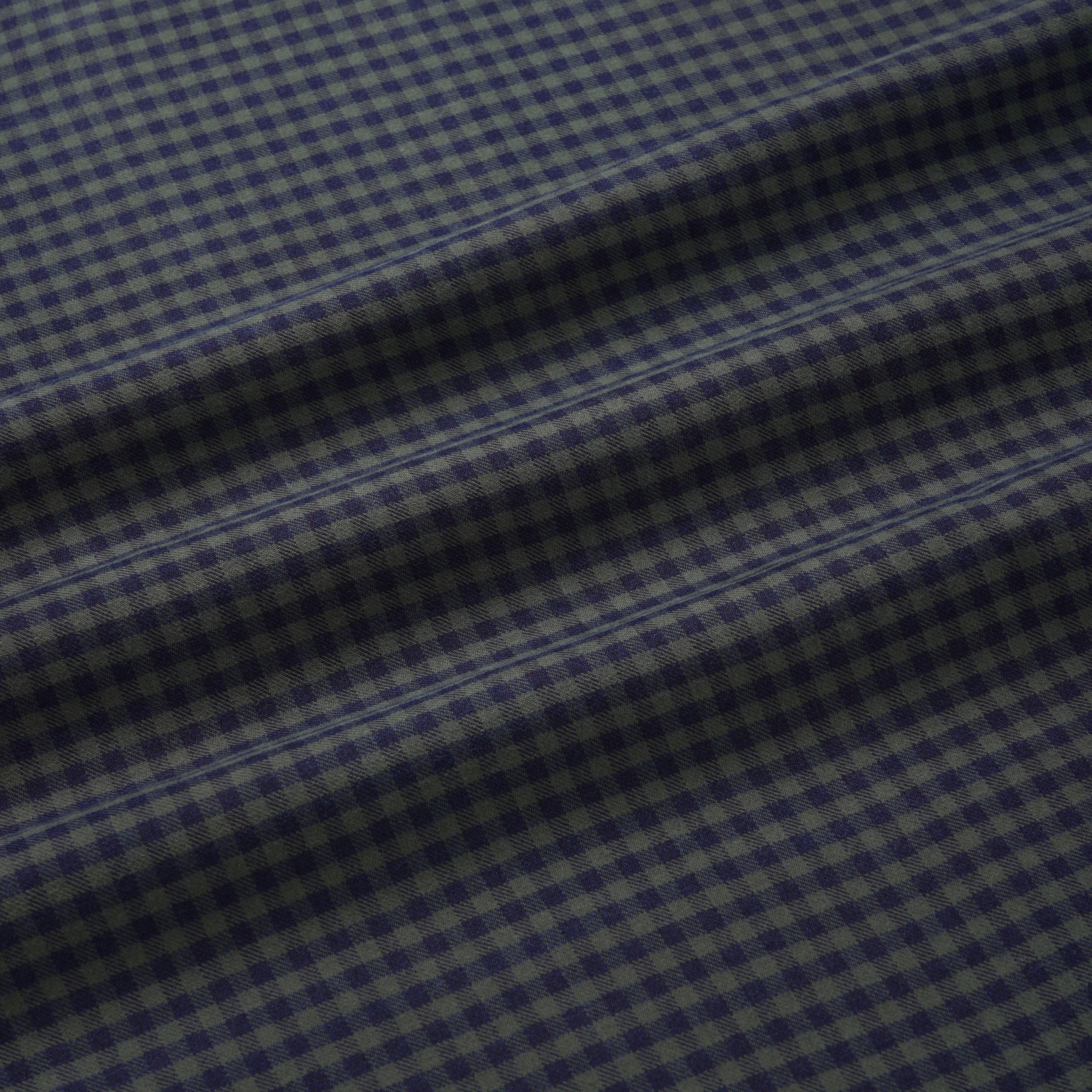 Thomas Pink Tailored Fit Smart Casual Brushed Check Shirt-MALFORD OF LONDON SAVILE ROW MENSWEAR OUTLET