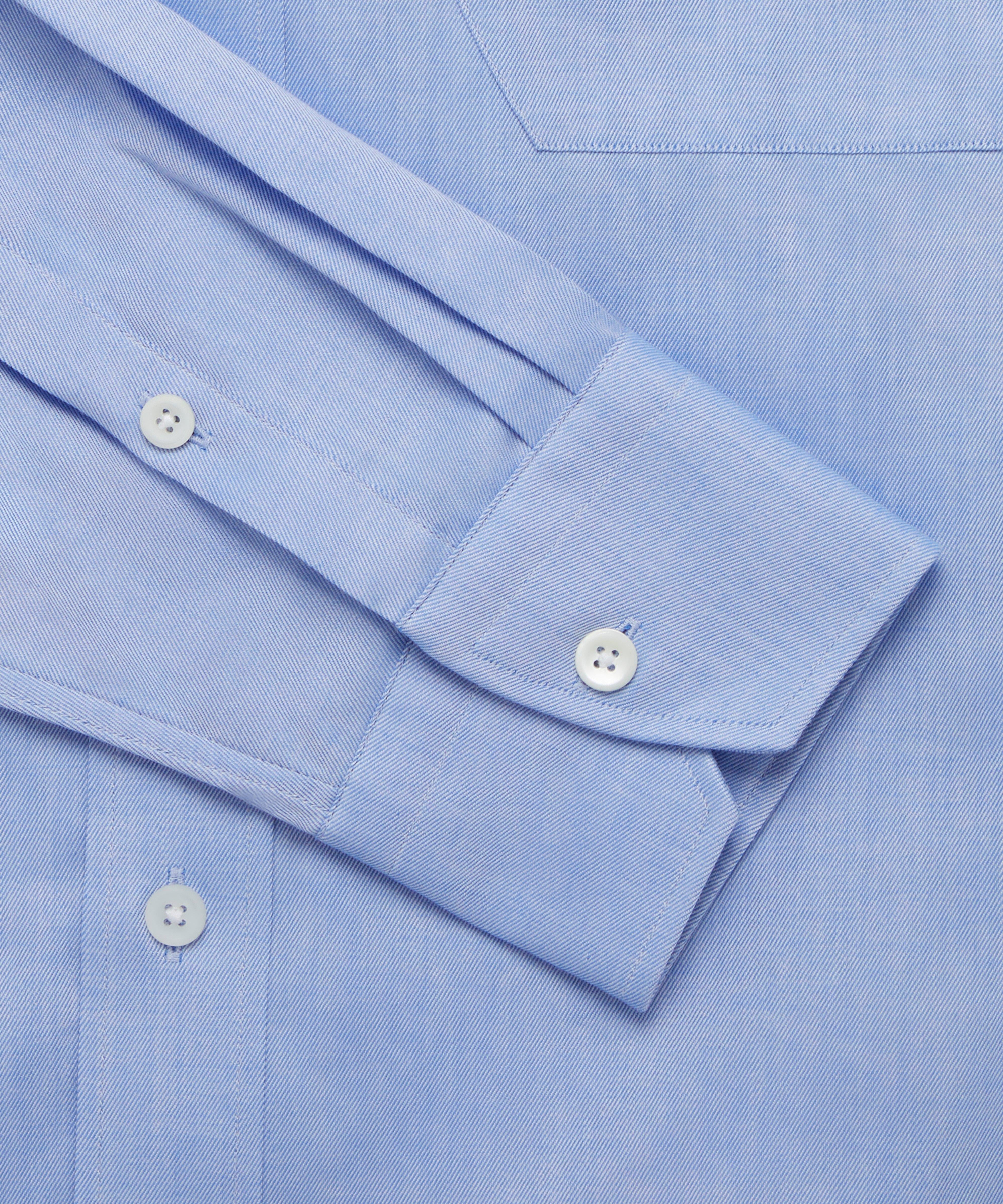 Thomas Pink Tailored Fit Smart Casual Superfine Twill Shirt-MALFORD OF LONDON SAVILE ROW MENSWEAR OUTLET