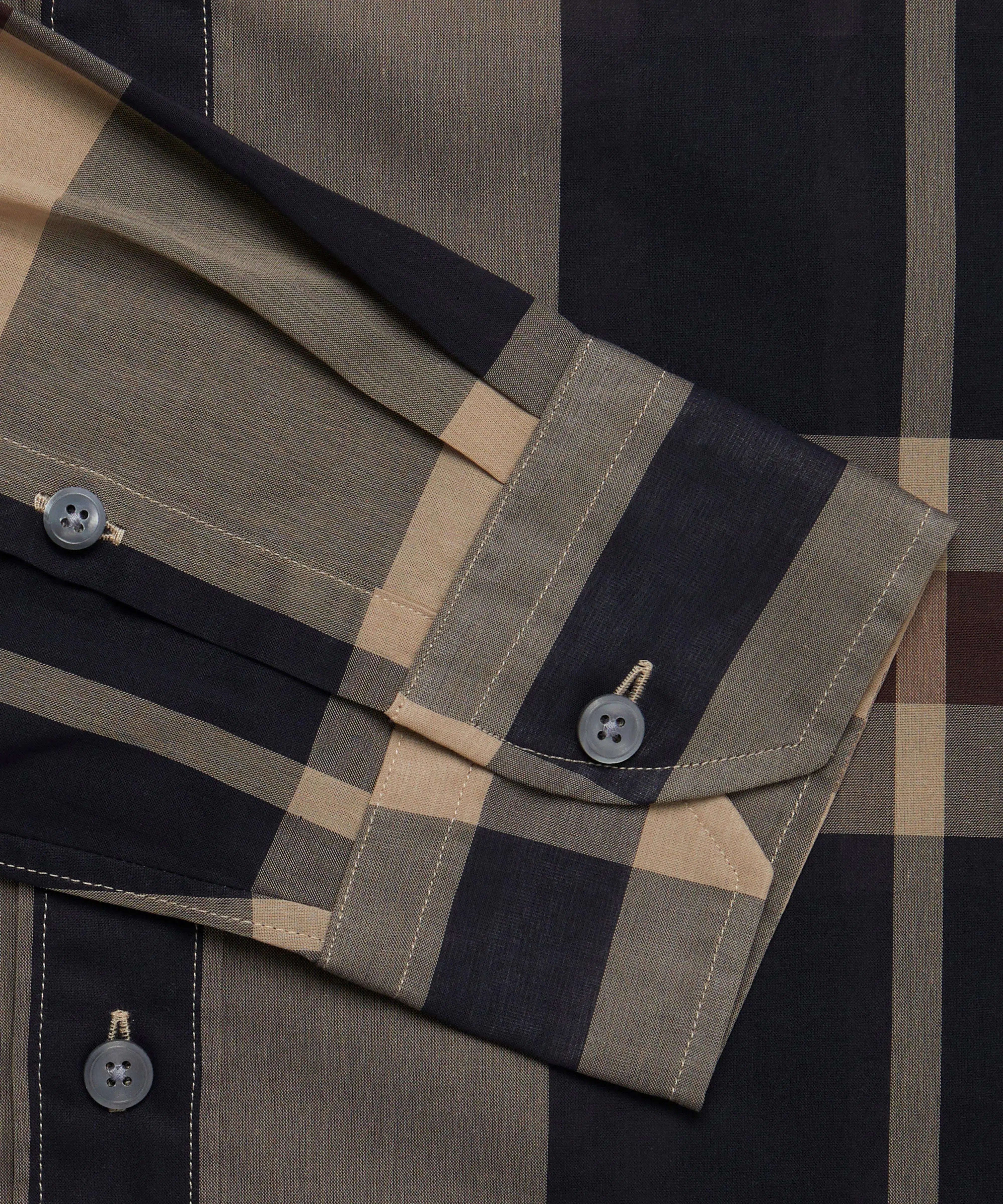 Thomas Pink Tailored Fit Smart Casual Voile Madras Check Shirt-MALFORD OF LONDON SAVILE ROW MENSWEAR OUTLET