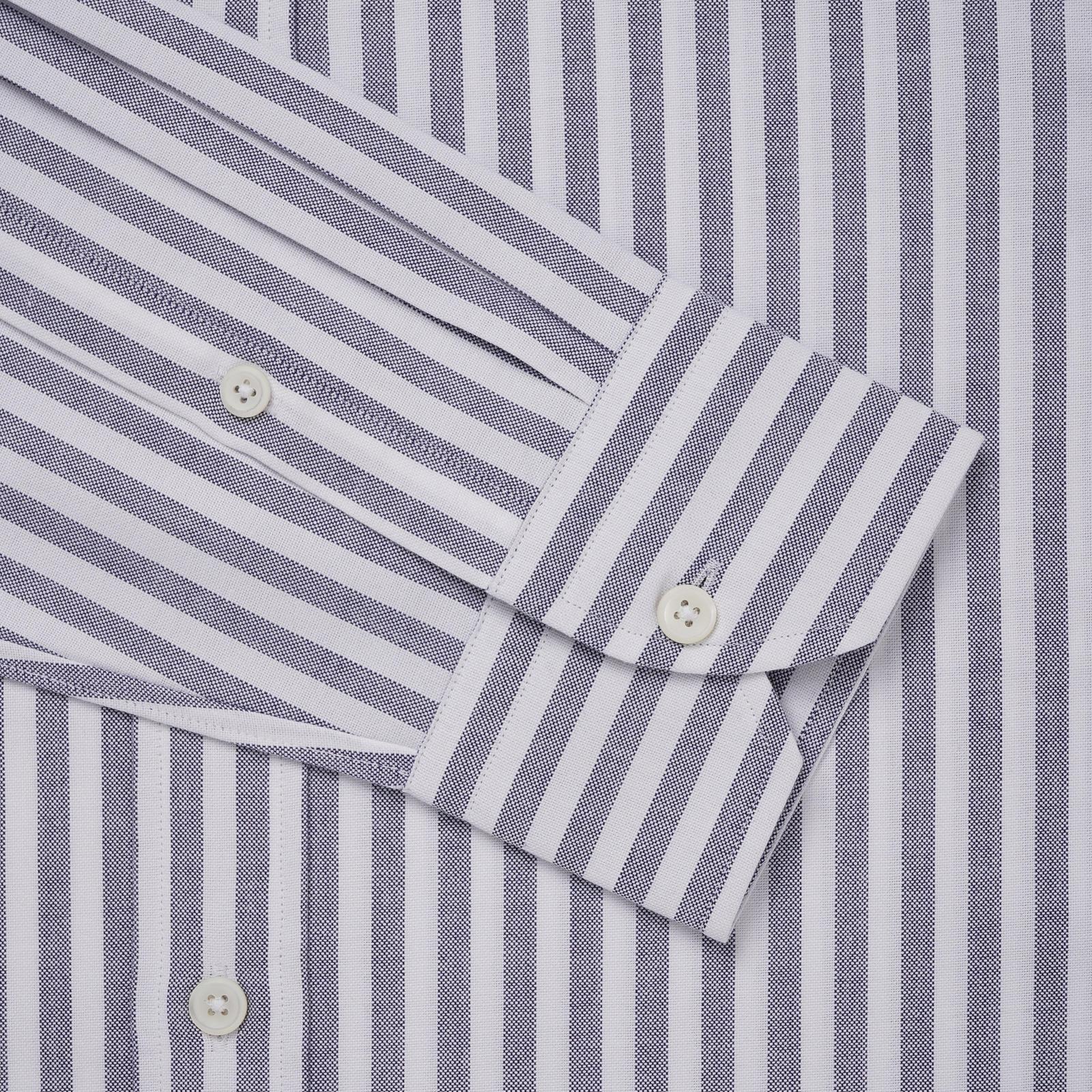 Thomas Pink Tailored Fit Smart Casual Woven Stripe Shirt-MALFORD OF LONDON SAVILE ROW MENSWEAR OUTLET