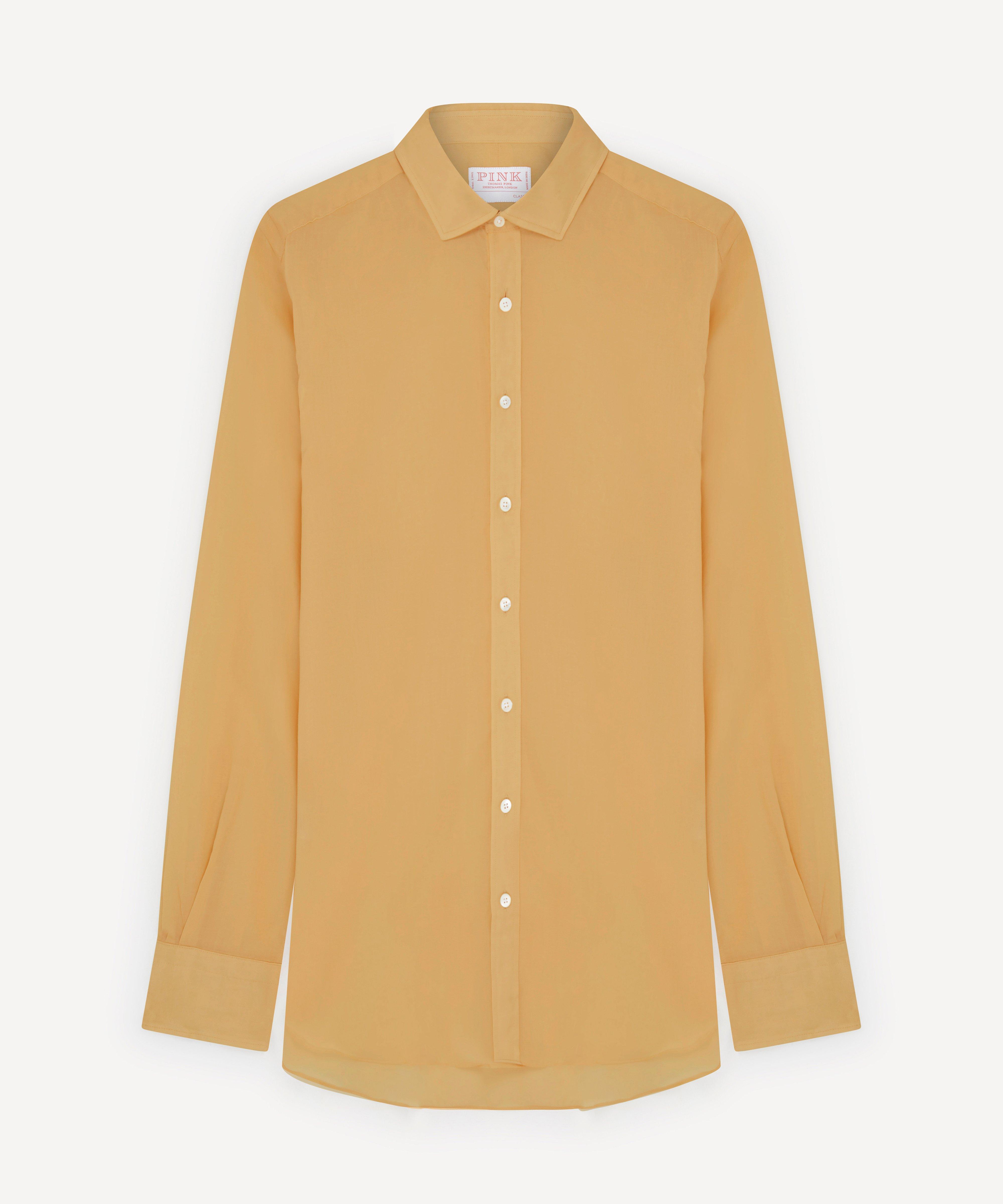 Thomas Pink Women's Classic Fit Lightweight Plain Cotton Shirt-MALFORD OF LONDON SAVILE ROW MENSWEAR OUTLET