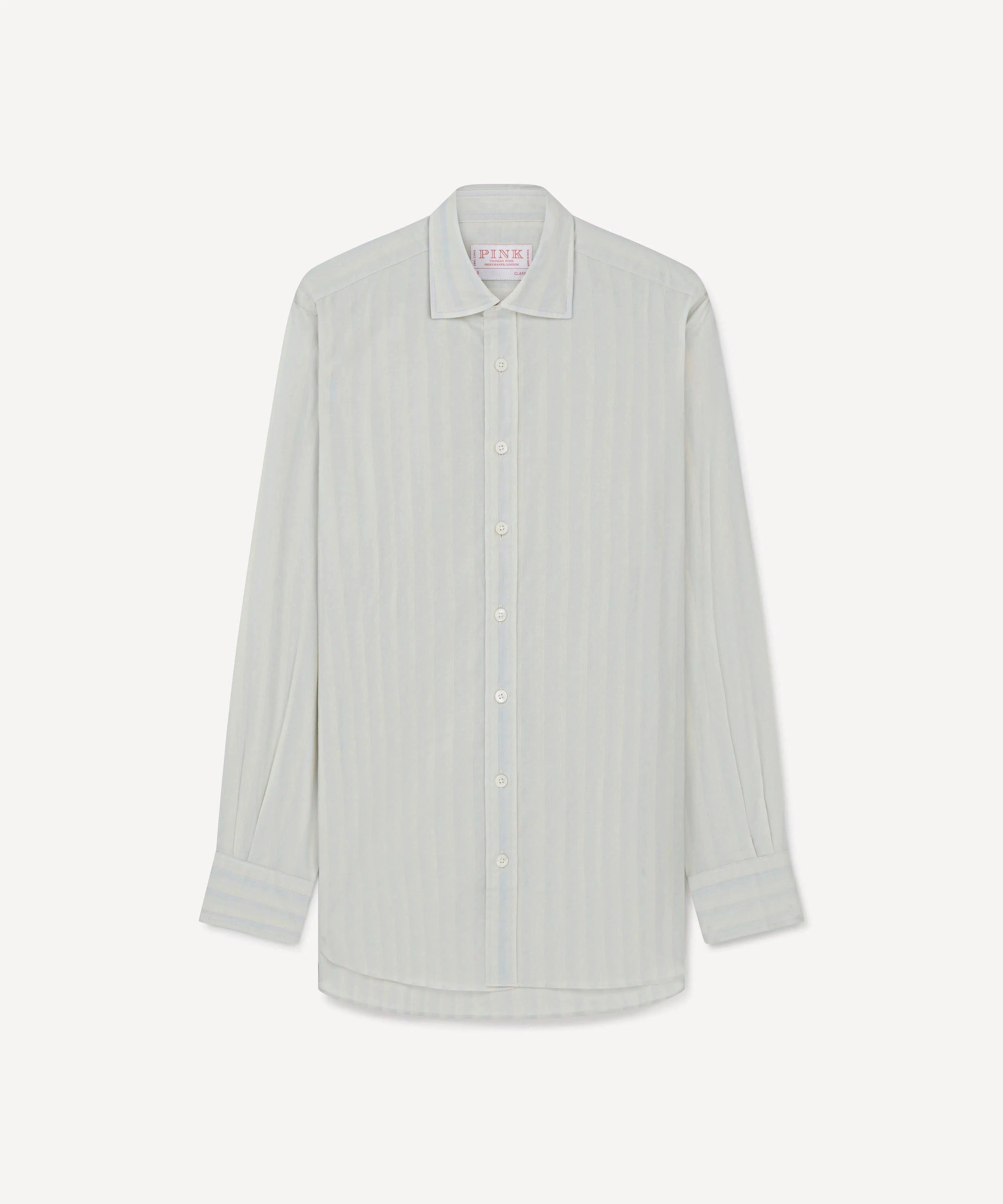 Thomas Pink Women's Classic Mussola Faded Stripe Shirt Neutral-MALFORD OF LONDON SAVILE ROW MENSWEAR OUTLET