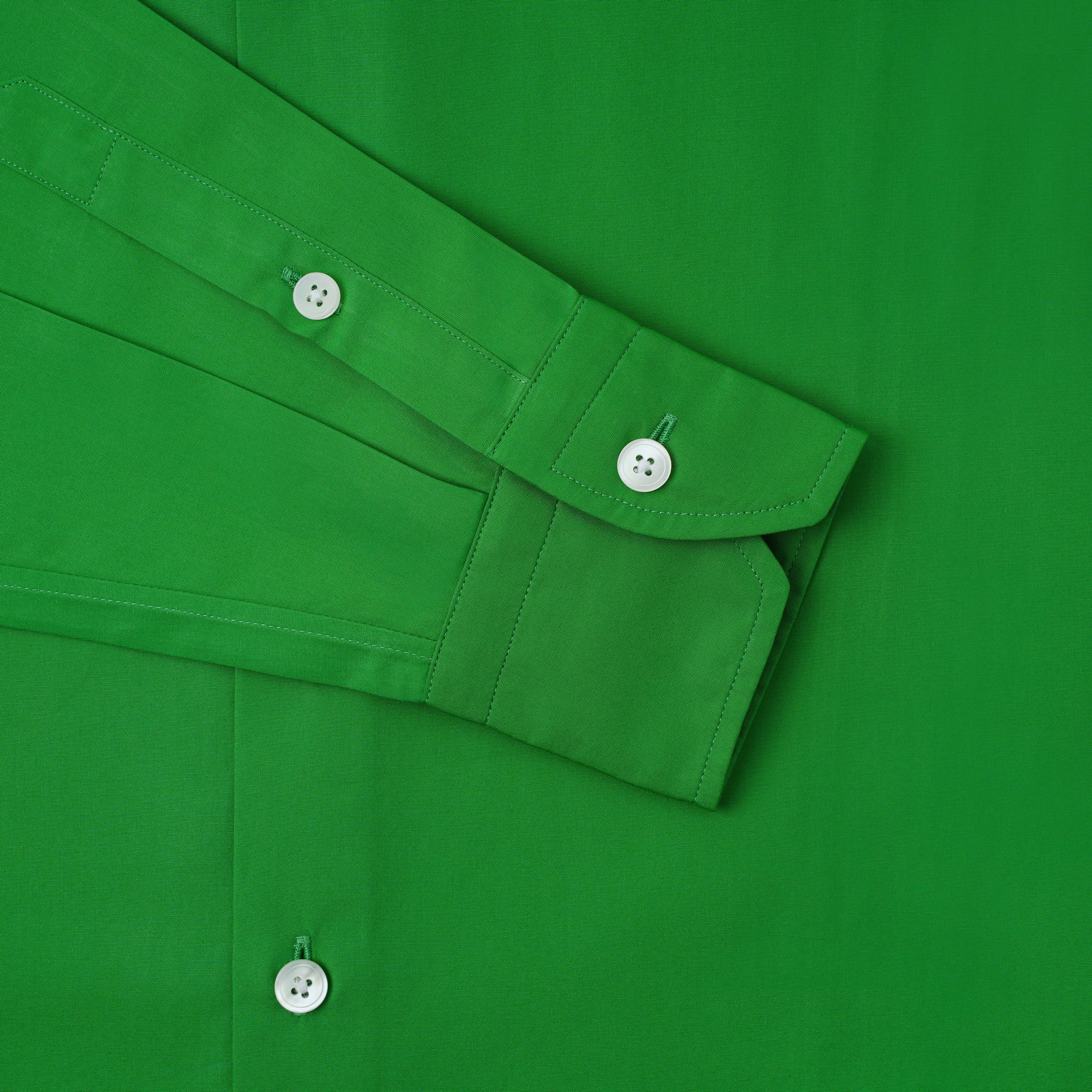 Thomas Pink Women's Classic Sea Island Cotton Shirt Green-MALFORD OF LONDON SAVILE ROW MENSWEAR OUTLET