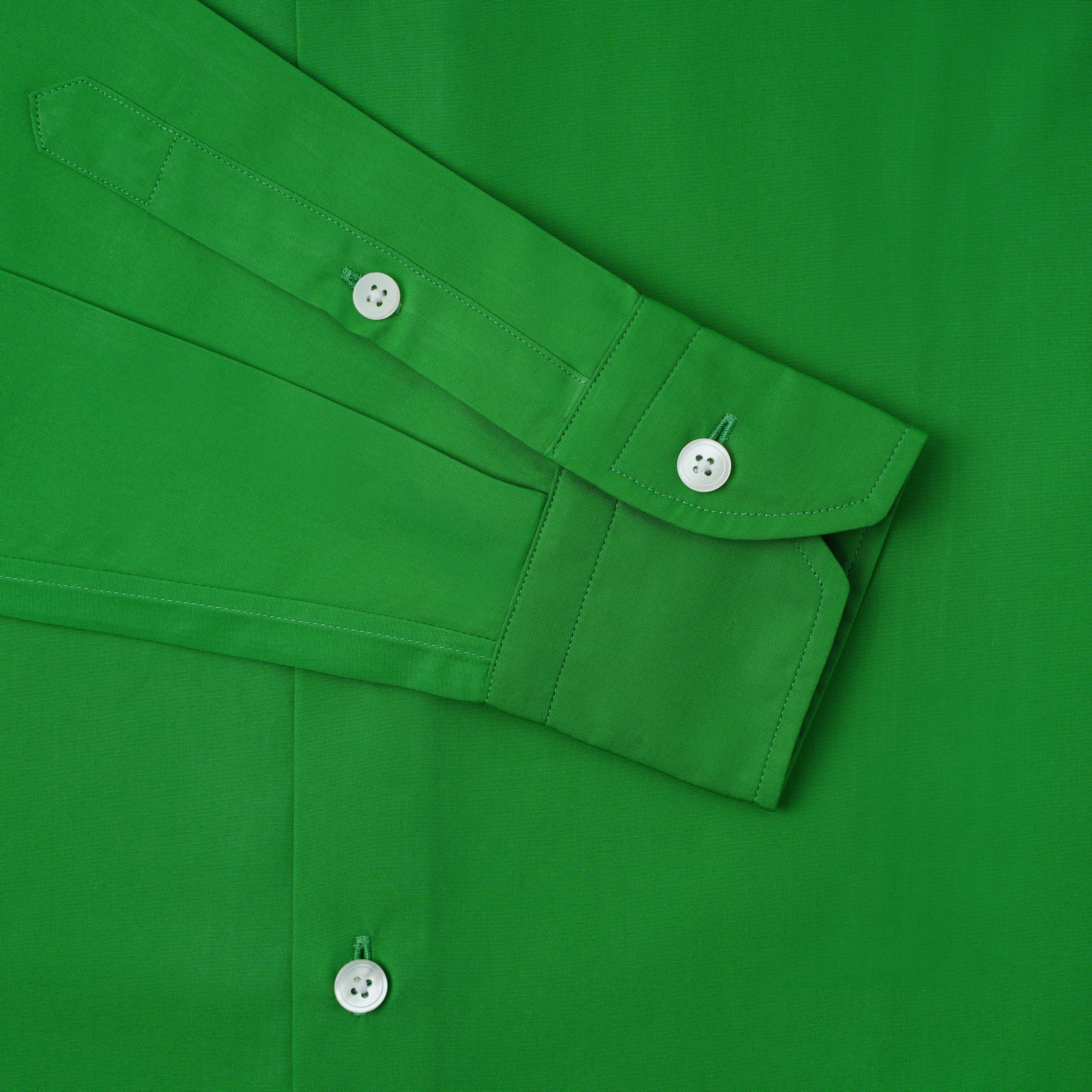 Thomas Pink Women's Tailored Sea Island Cotton Shirt Green-MALFORD OF LONDON SAVILE ROW MENSWEAR OUTLET