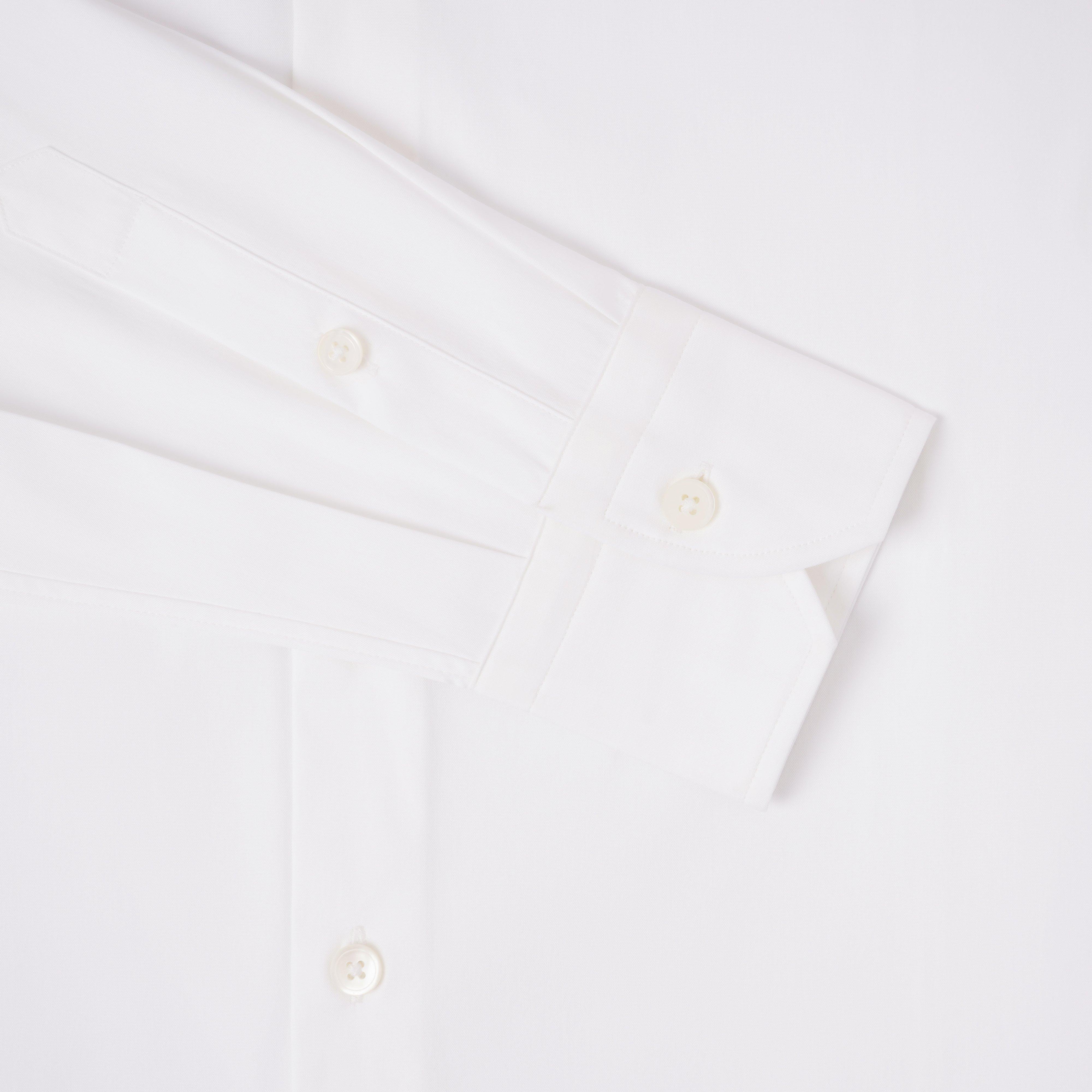 Thomas Pink Women's Tailored Stretch Plain Poplin Shirt White-MALFORD OF LONDON SAVILE ROW MENSWEAR OUTLET