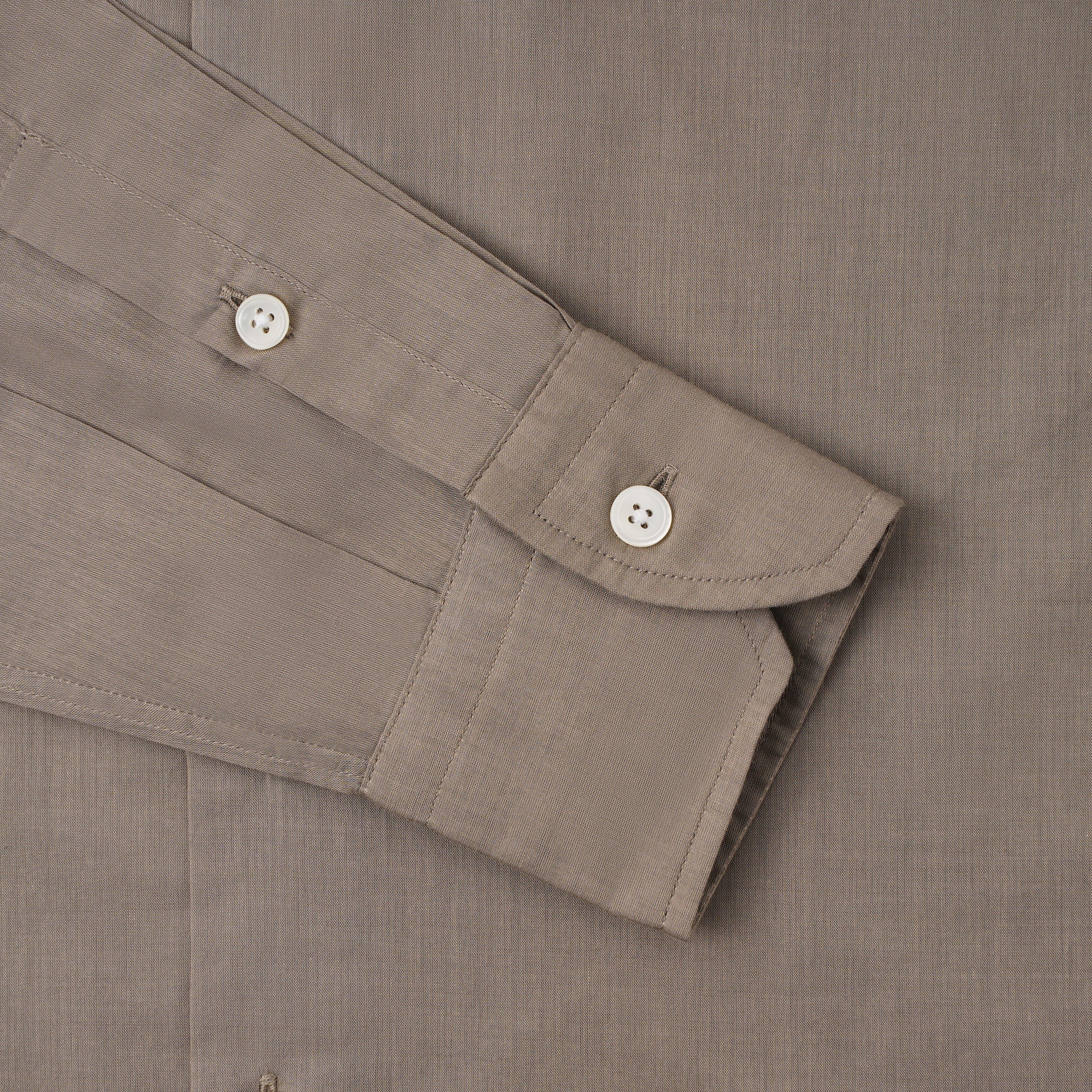 Thomas Pink Women's Tailored Washed Muslin Cotton Shirt Neutral-MALFORD OF LONDON SAVILE ROW MENSWEAR OUTLET