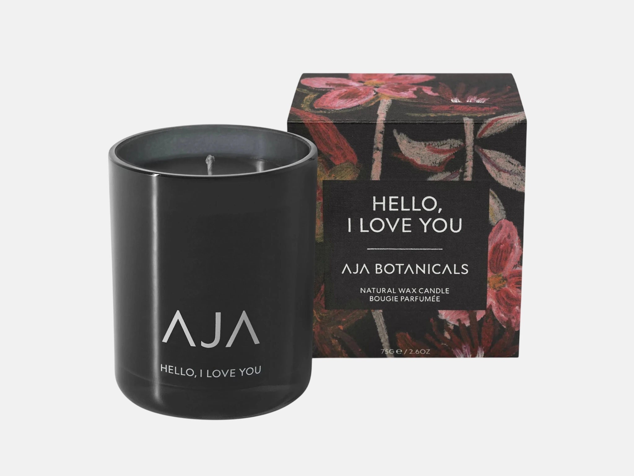 AJA Botanicals Hello, I Love You Votive Candle - Black – Tailored Menswear | Malford of London