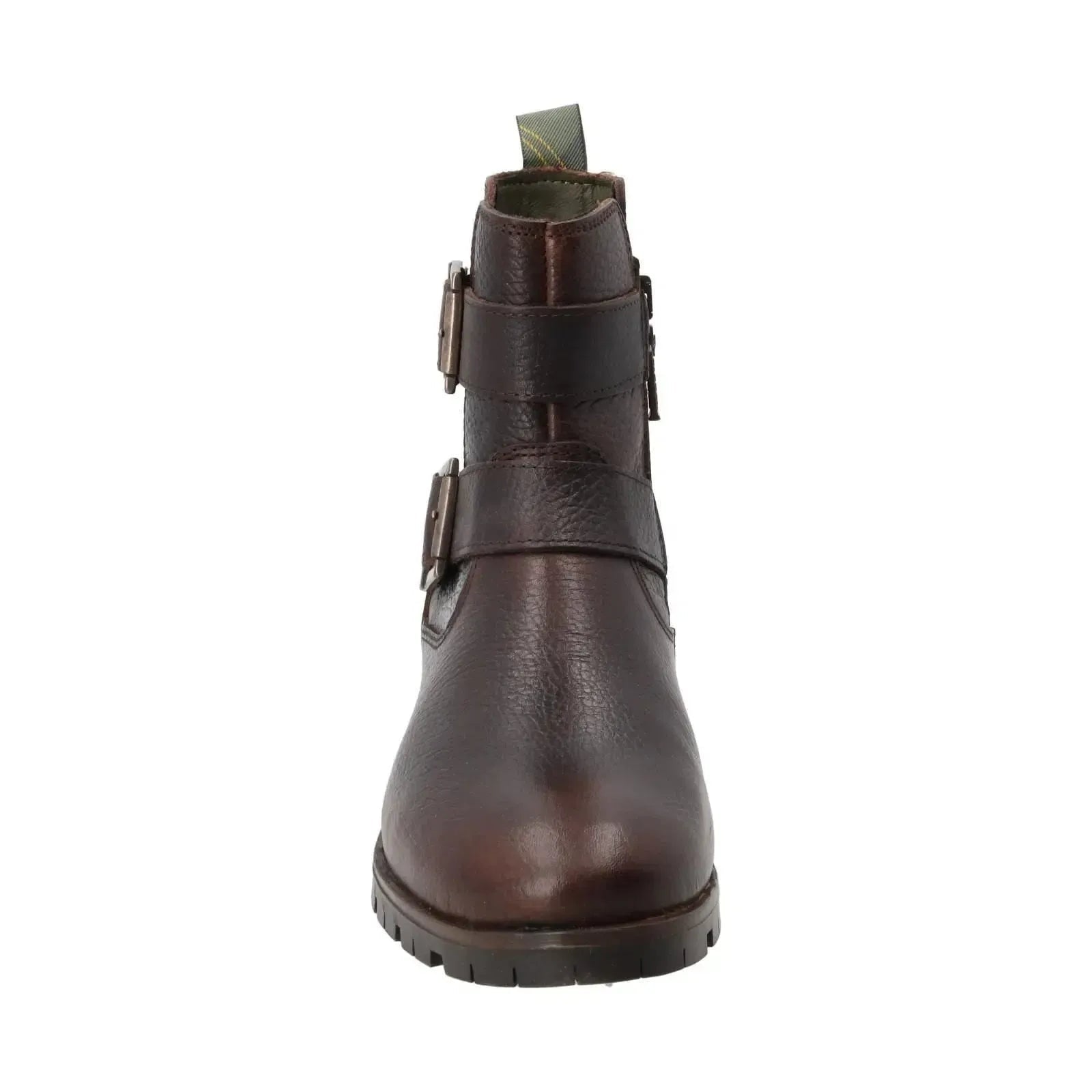 BARBOUR Marina Ankle Boots Two Buckle Dark Brown Leather – Savile Row Menswear Outlet | Malford of London