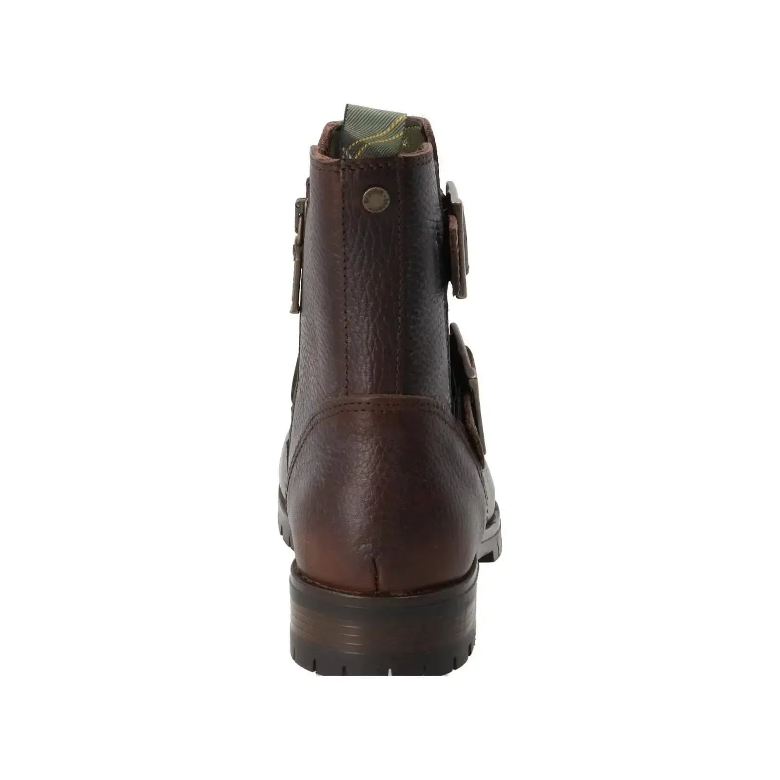 BARBOUR Marina Ankle Boots Two Buckle Dark Brown Leather – Savile Row Menswear Outlet | Malford of London