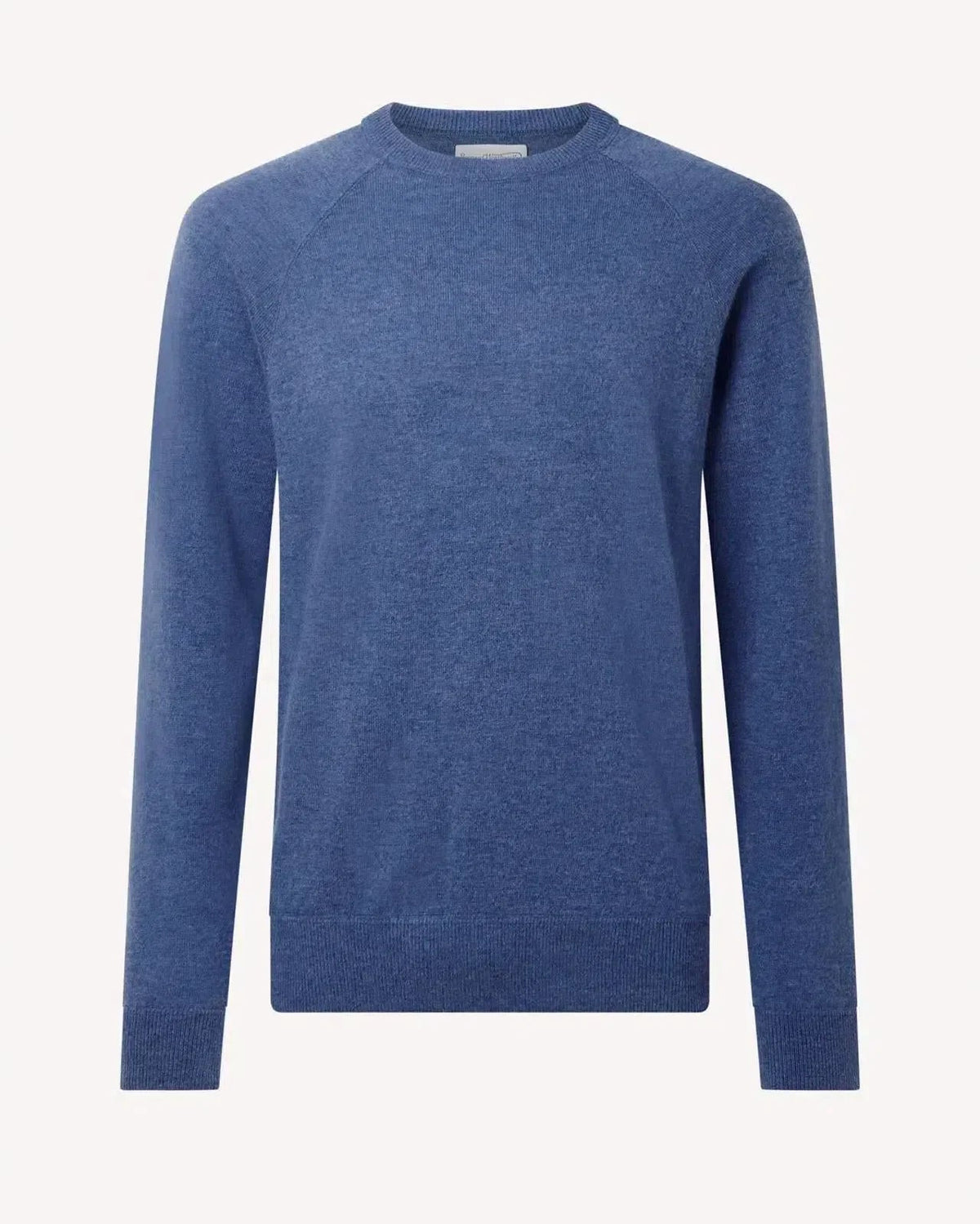 Bernard Weatherill Crewneck Pullover Jumper Channel Isle Blue - Malford_of_London_Tailoring_Archive