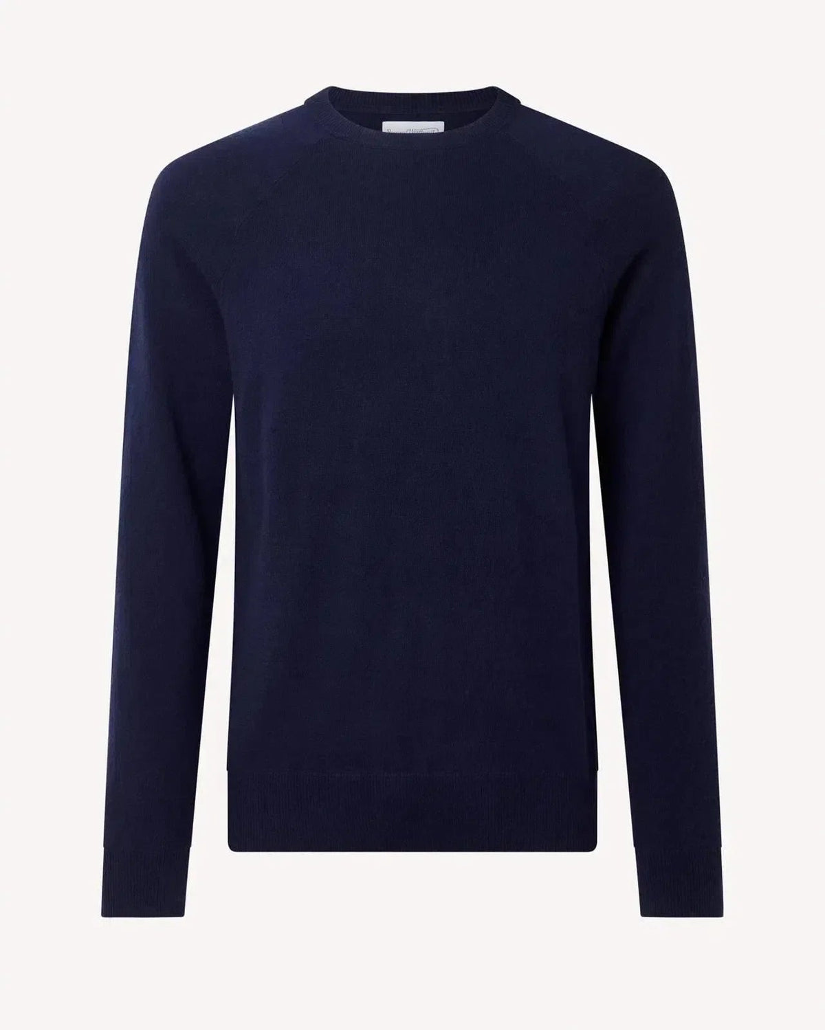 Bernard Weatherill Crewneck Pullover Jumper Savile Row Navy - Malford_of_London_Tailoring_Archive