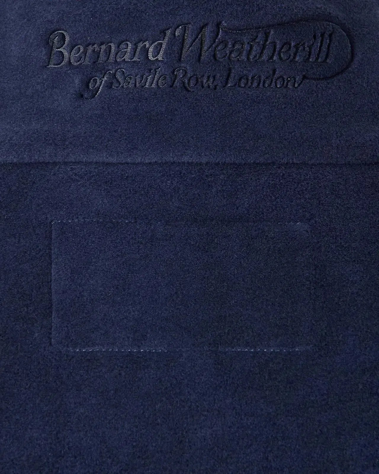 Bernard Weatherill Full Zip Fleece Gilet Blue - Savile Row Formalwear Outlet - Malford of London