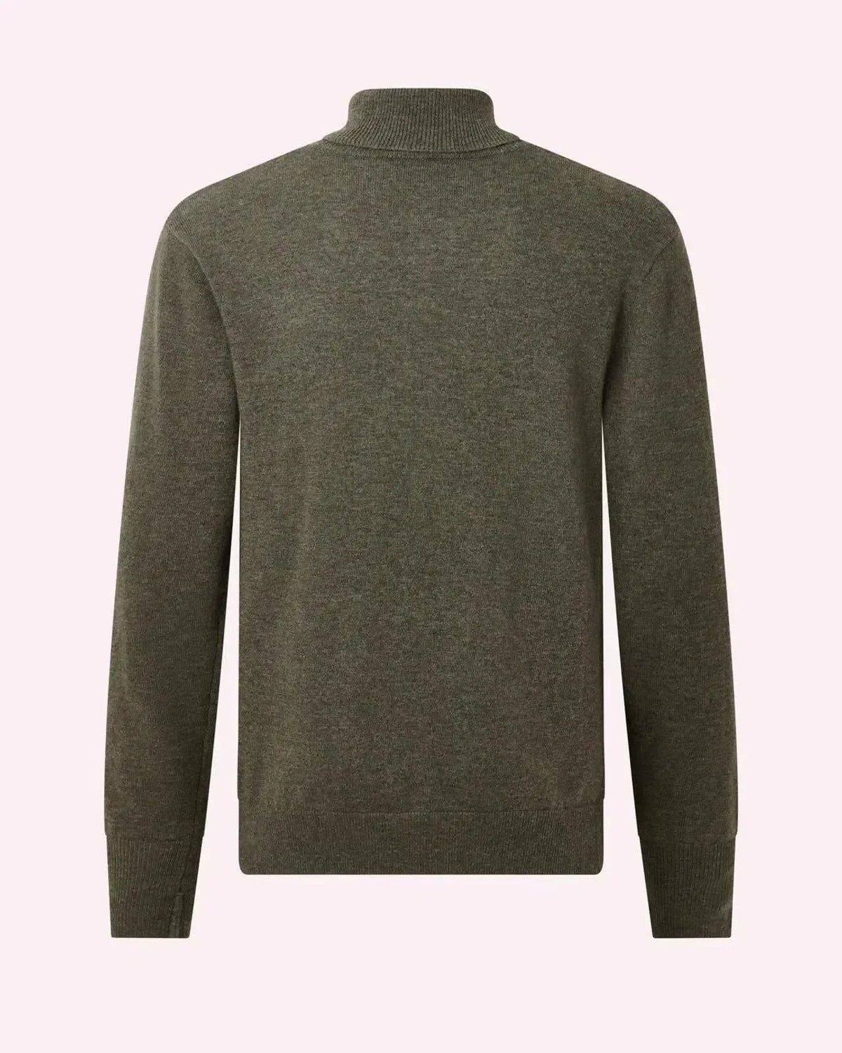 Bernard Weatherill Roll Neck Pullover Jumper Country Estate Green - Malford_of_London_Tailoring_Archive