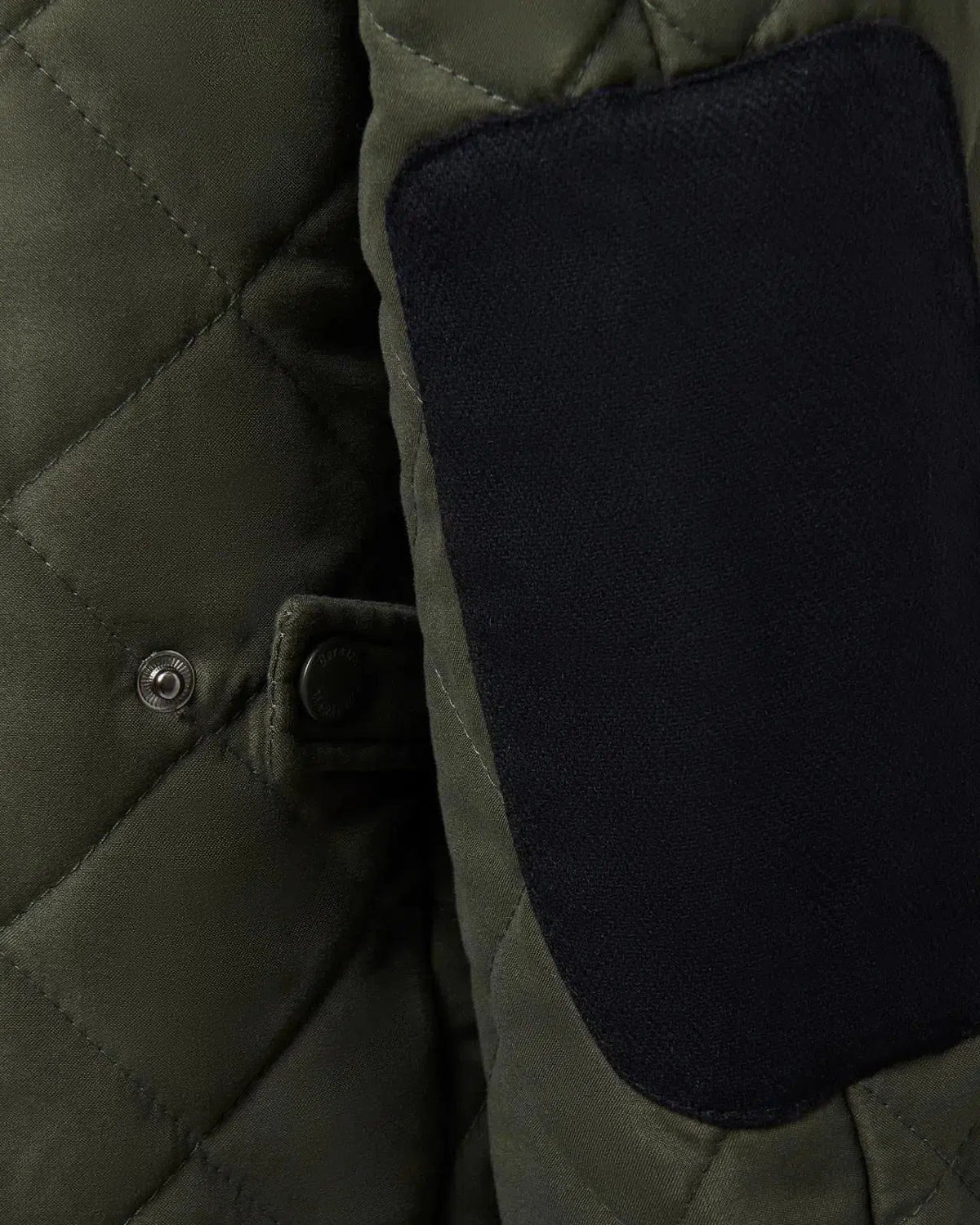 Bernard Weatherill Stand Collar Padded Jacket Khaki Green - Malford_of_London_Tailoring_Archive